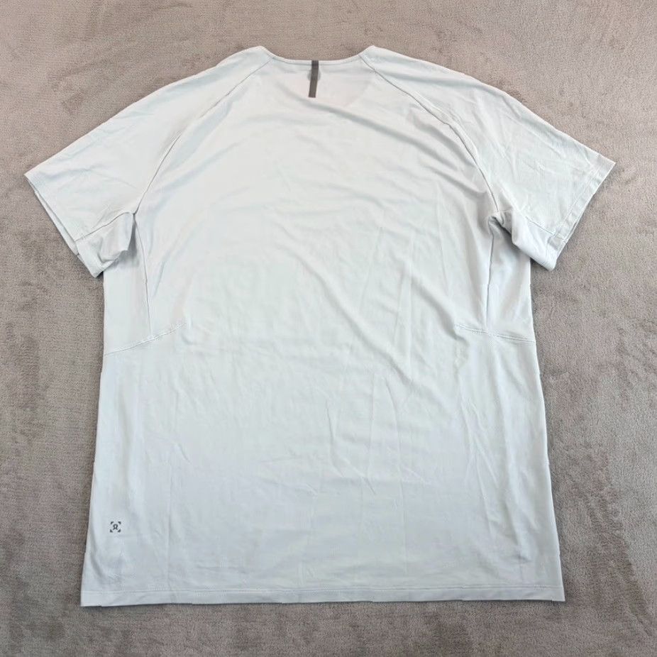 Lululemon Lululemon Always Agile Performance T Shirt Men 2XL Gray Crew Neck Short Sleeve Logo Basic Athletic Fit Activewear Workout Training Gym NWOT Size US XXL / EU 58 / 5 - 3 Thumbnail