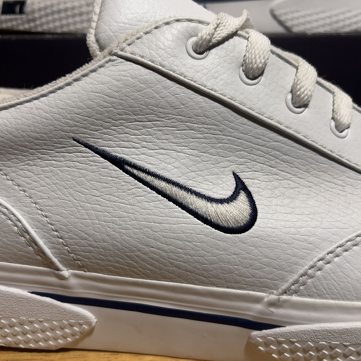Nike Vintage Nike Court Leather Sneakers Size US 12 / EU 45 - 2 Thumbnail