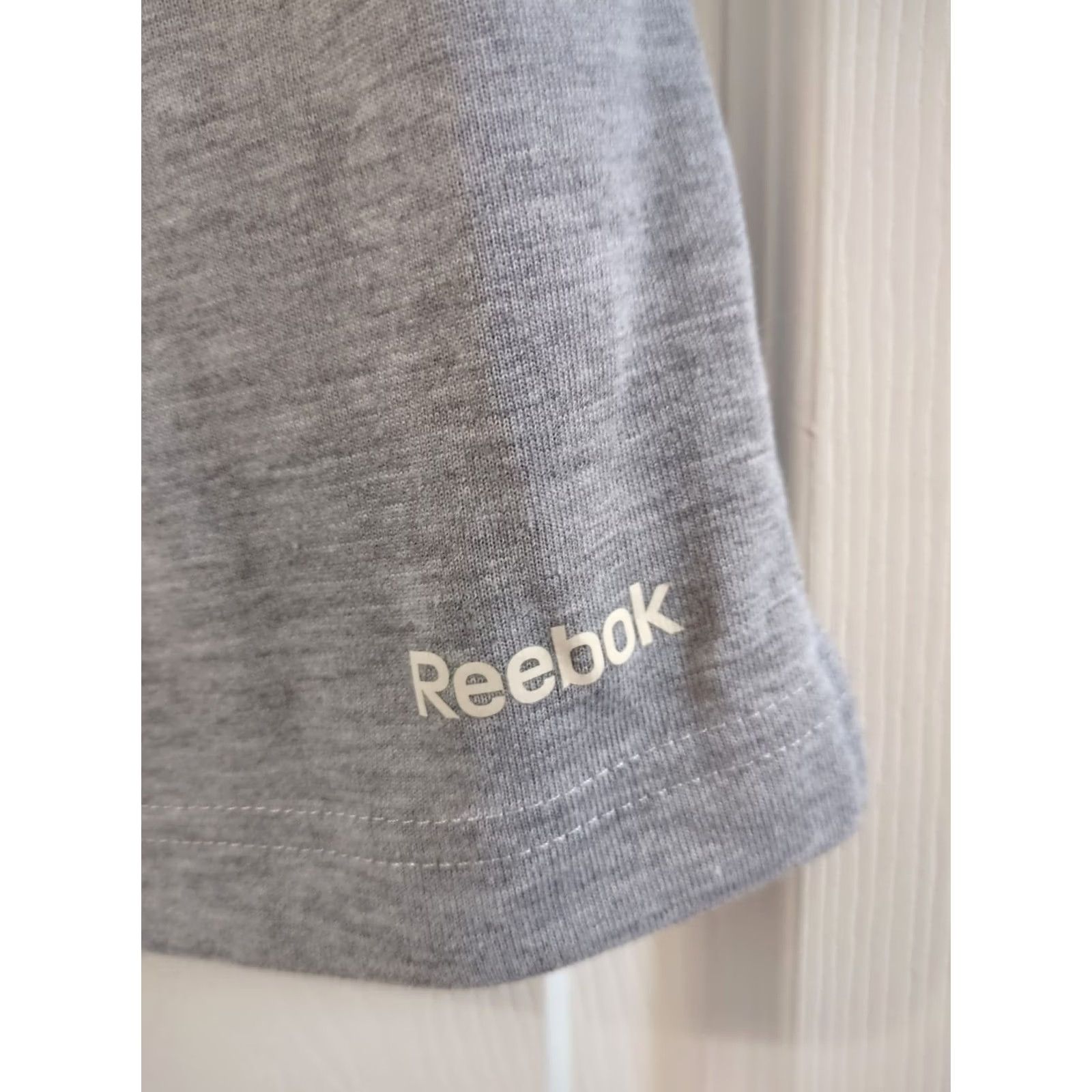 Reebok Reebok Mens Gray Shorts Slim Athletic Medium M Drawstring Activewear Size US 31 - 2 Thumbnail