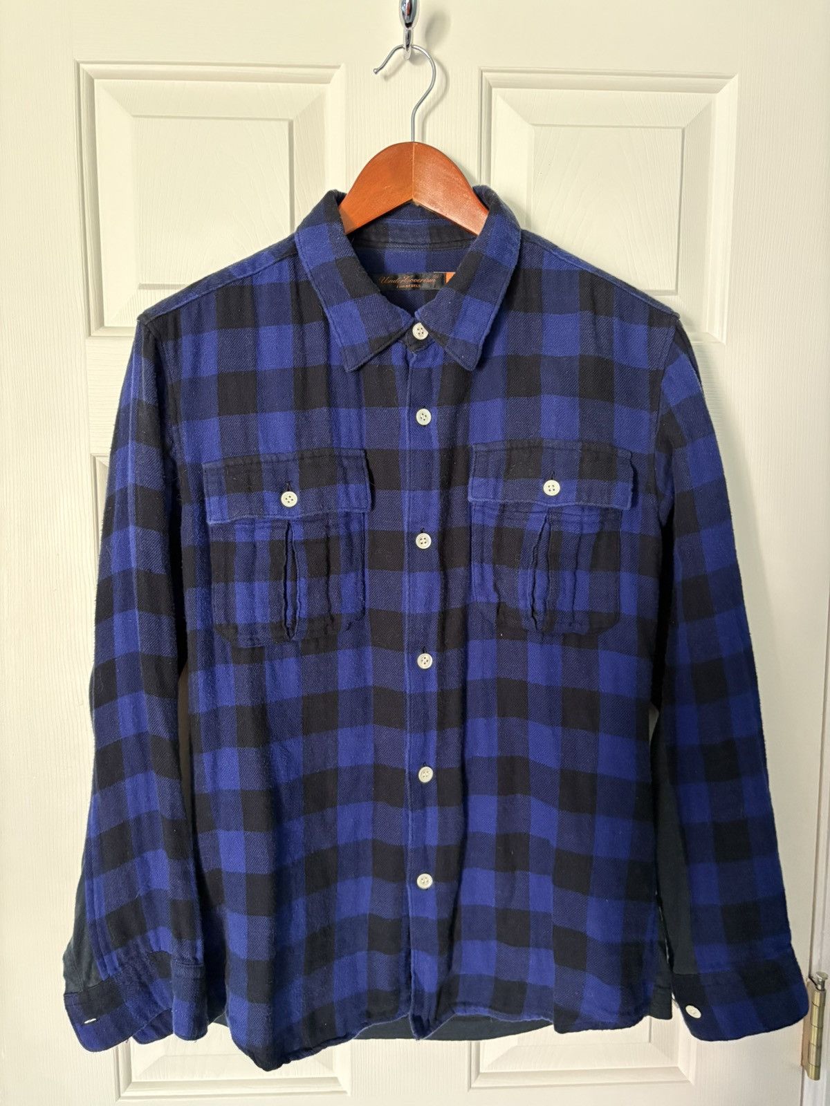Undercover Undercover blue plaid tee shirt button up Size US M / EU 48-50 / 2 - 1 Thumbnail