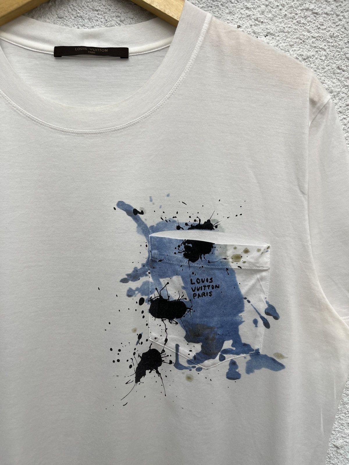 Louis Vuitton Louis Vuitton Paint Splatter Tshirt Size US M / EU 48-50 / 2 - 3 Thumbnail