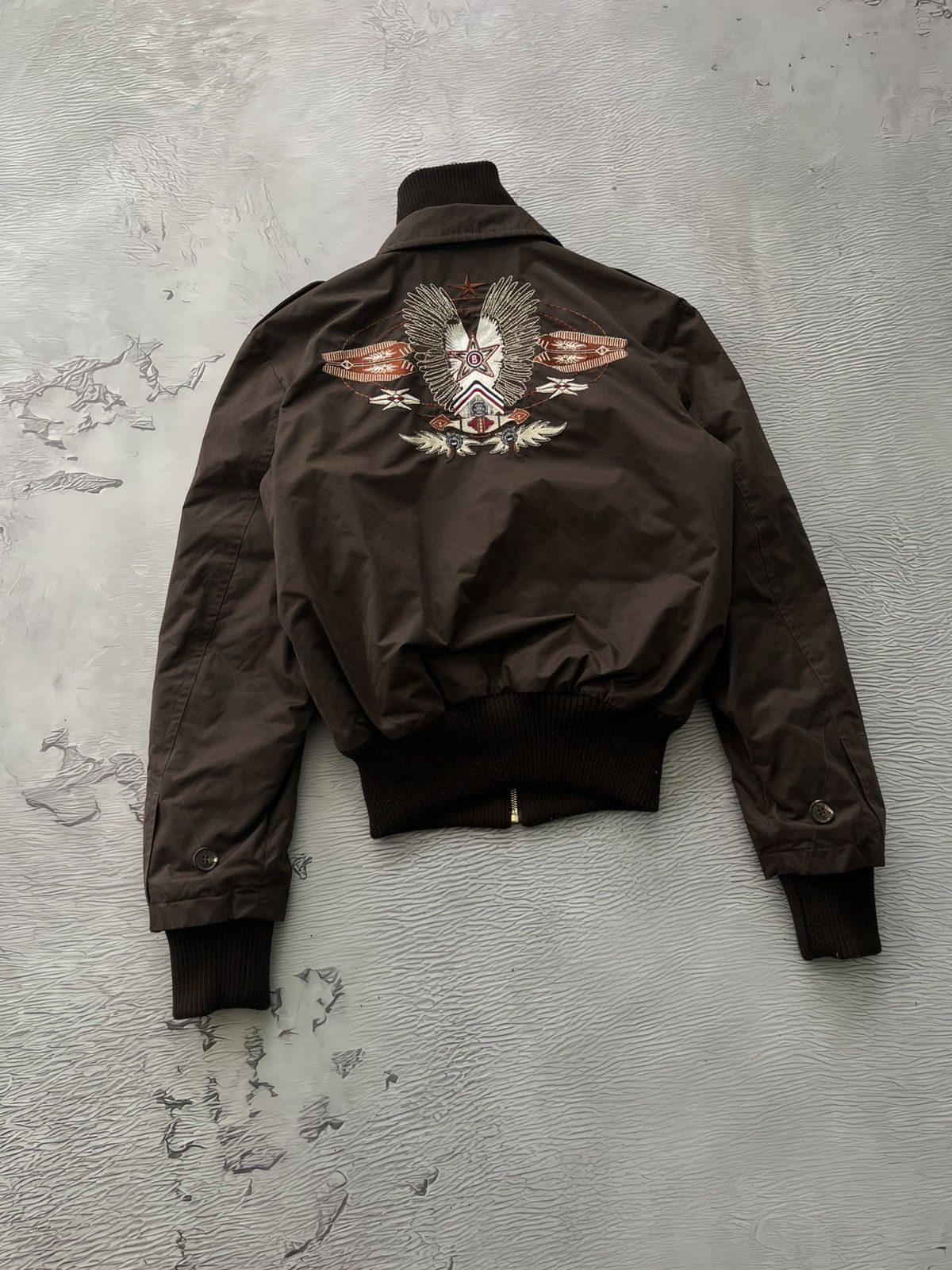 Bogner Sonia Bogner Vintage Bomber Jacket Designer Brown Women Size M / US 6-8 / IT 42-44 - 2 Thumbnail