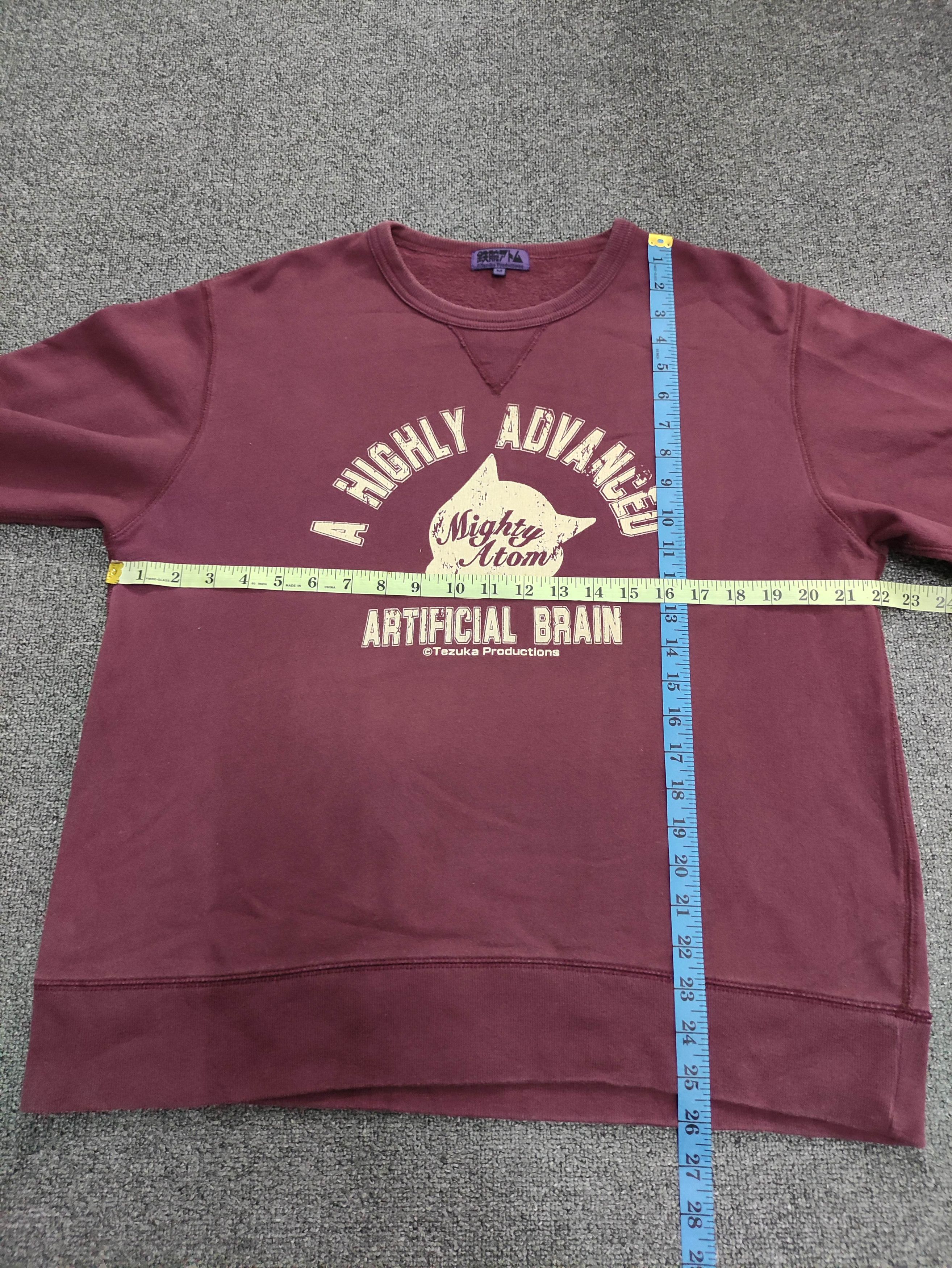 Japanese Brand Vintage Mighty Atom Sweatshirt Big Logo Jumper Size US M / EU 48-50 / 2 - 11 Thumbnail