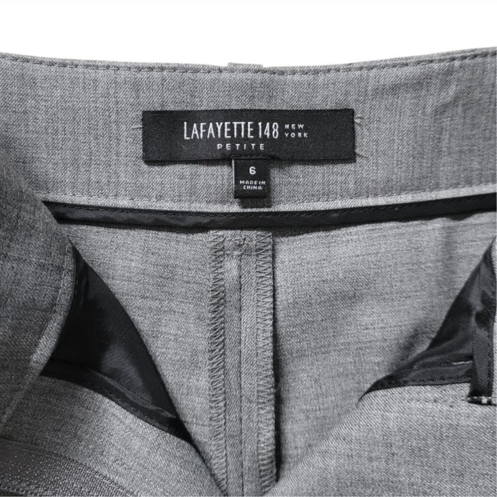 Lafayette 148 Lafayette 148 Gray Pants | Size 6 Size 28" / US 6 / IT 42 - 3 Thumbnail
