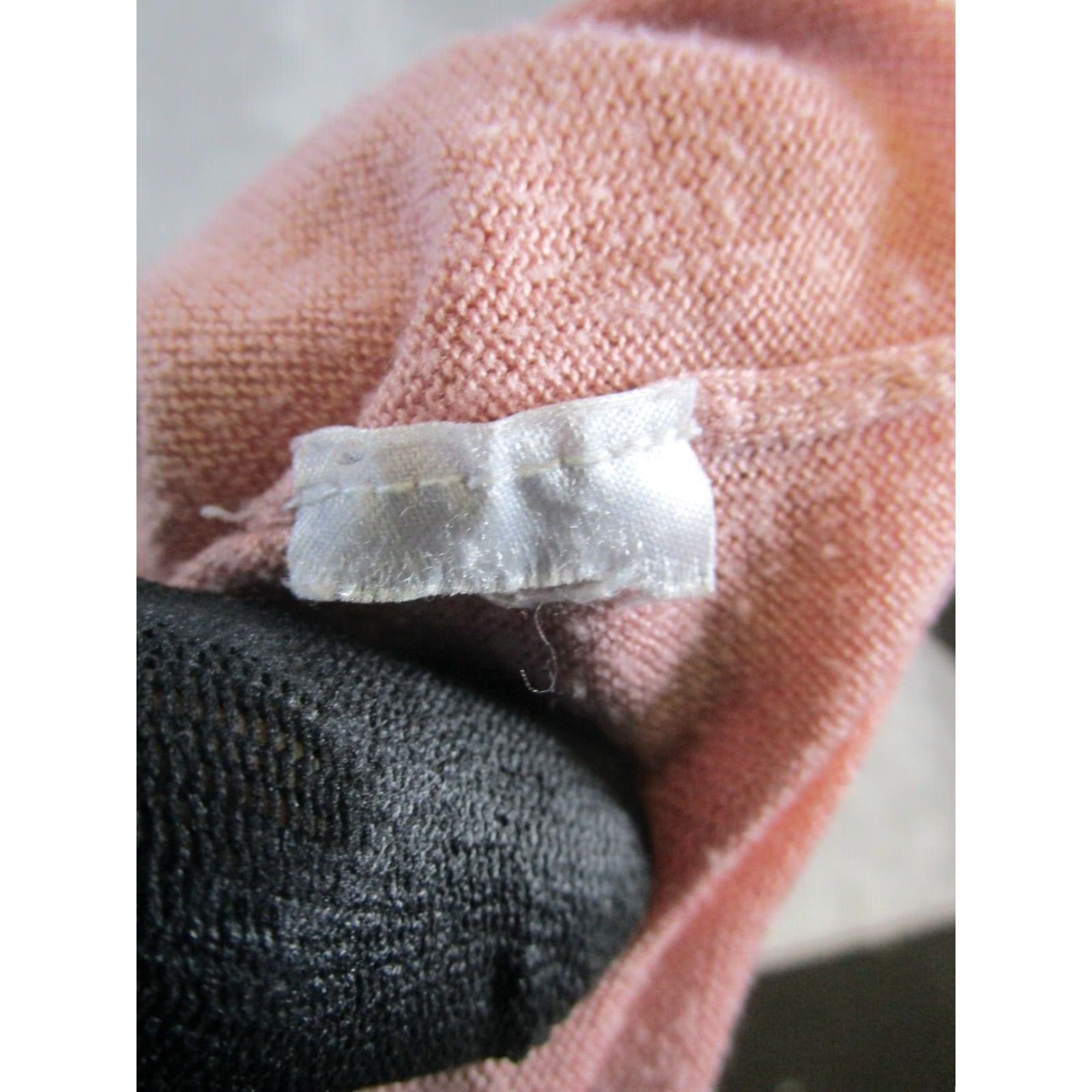 Zara VINTAGE Zara Sweater Women’s Small Pink Knit Pullover Mock Neck Long Sleeve Regular Fit Pullover - Note: preowned with stains on front and sleeve Size S / US 4 / IT 40 - 4 Thumbnail