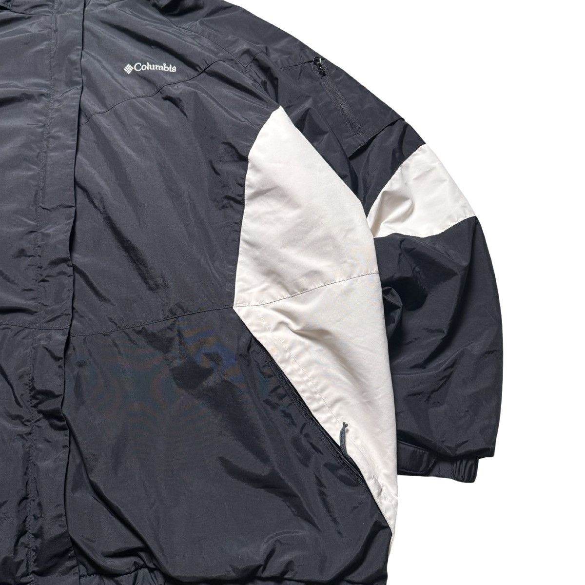 Columbia Columbia Women's Black White Full Zip Jacket Winter 2X Size XXL / US 16-18 / IT 52-54 - 2 Thumbnail