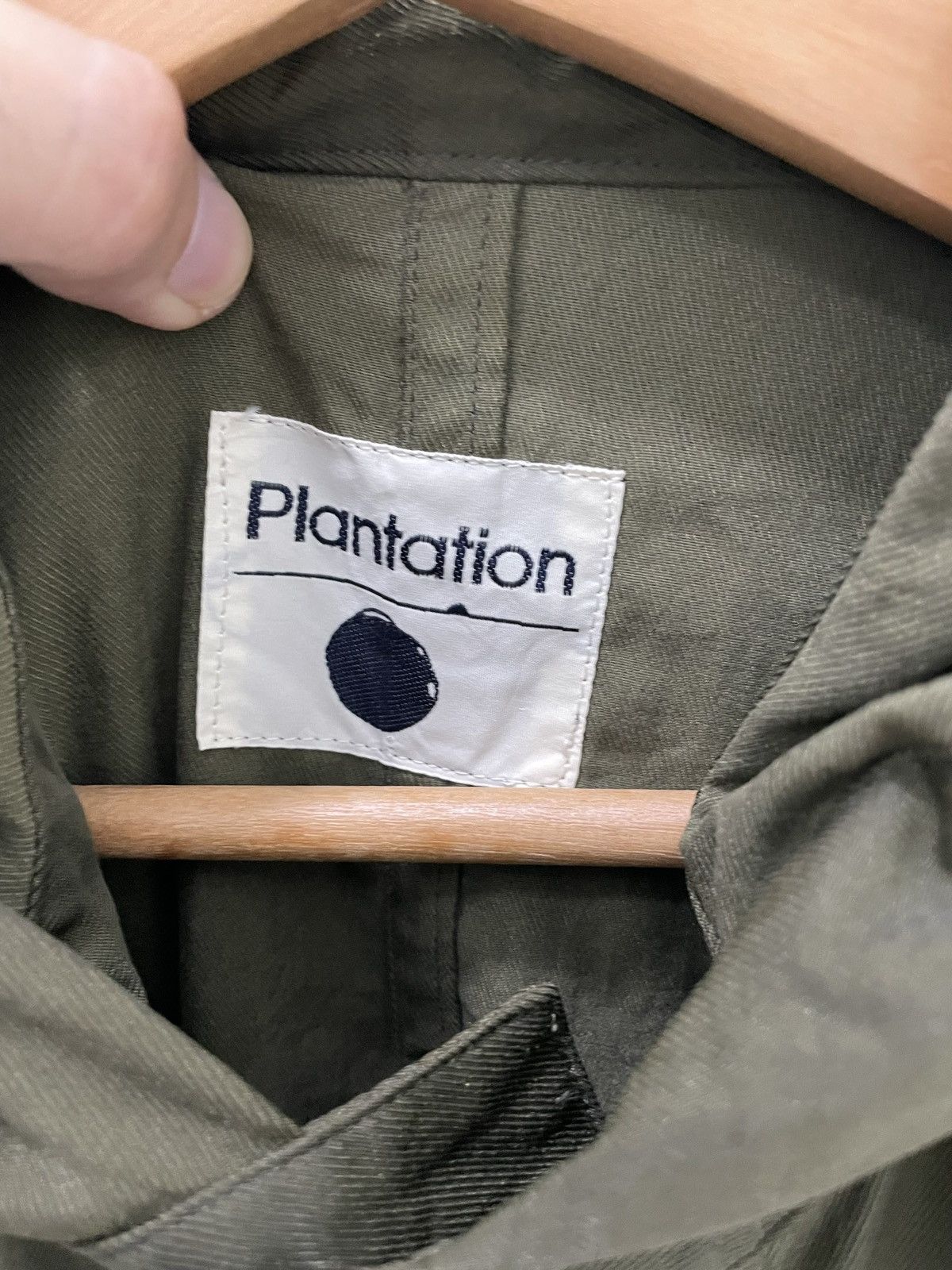 Designer × Issey Miyake Rare Army Green Plantation Issey Miyake Long Light Coat Size US M / EU 48-50 / 2 - 4 Thumbnail