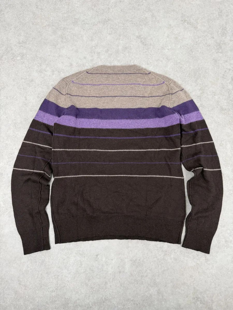 Dolce & Gabbana 2000s Dolce & Gabbana Purple Striped Sweater Size US S / EU 44-46 / 1 - 6 Thumbnail