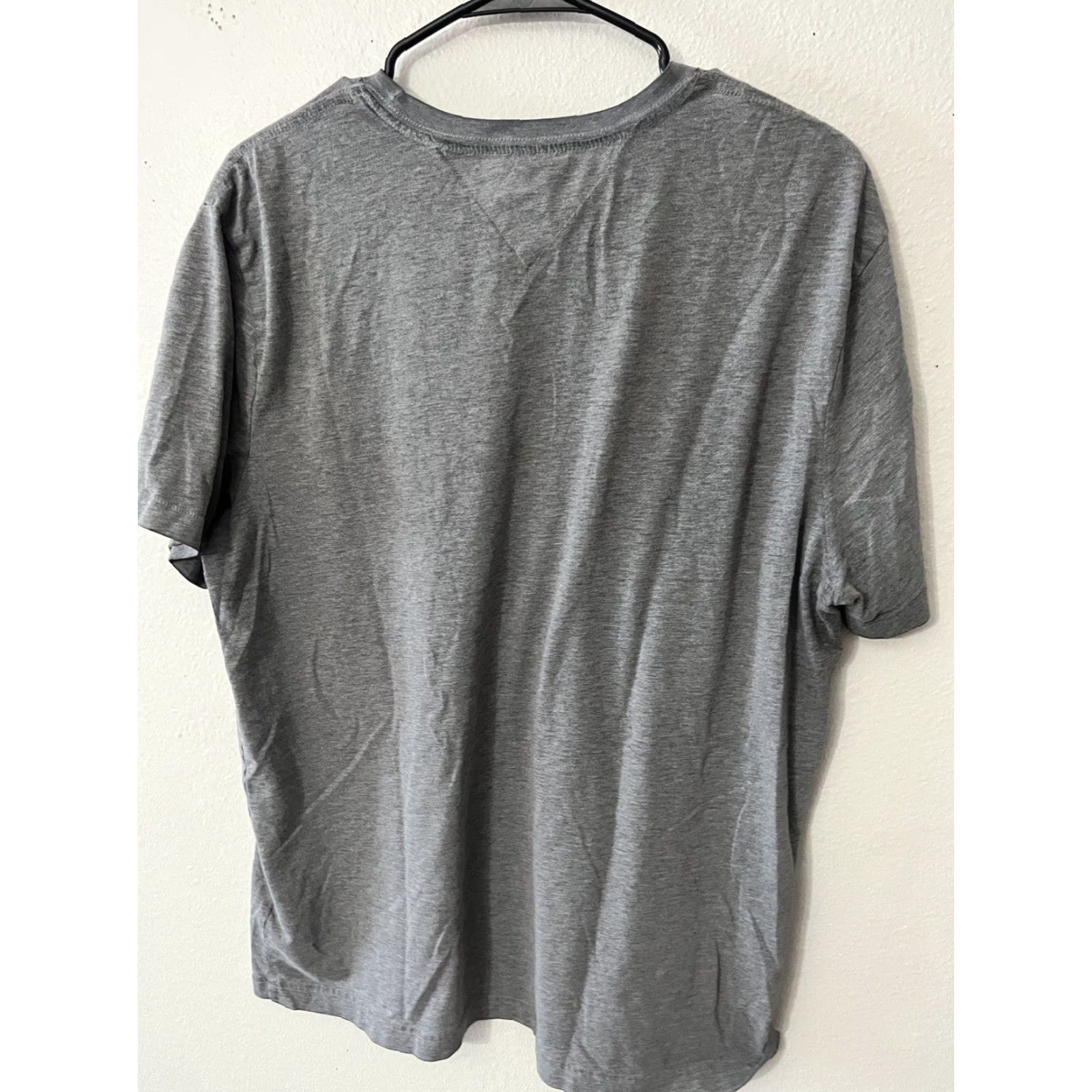Tommy Hilfiger TOMMY HILFIGER Men's Gray Crew Neck Graphic T-Shirt Size L Short Sleeve American Size US L / EU 52-54 / 3 - 2 Thumbnail