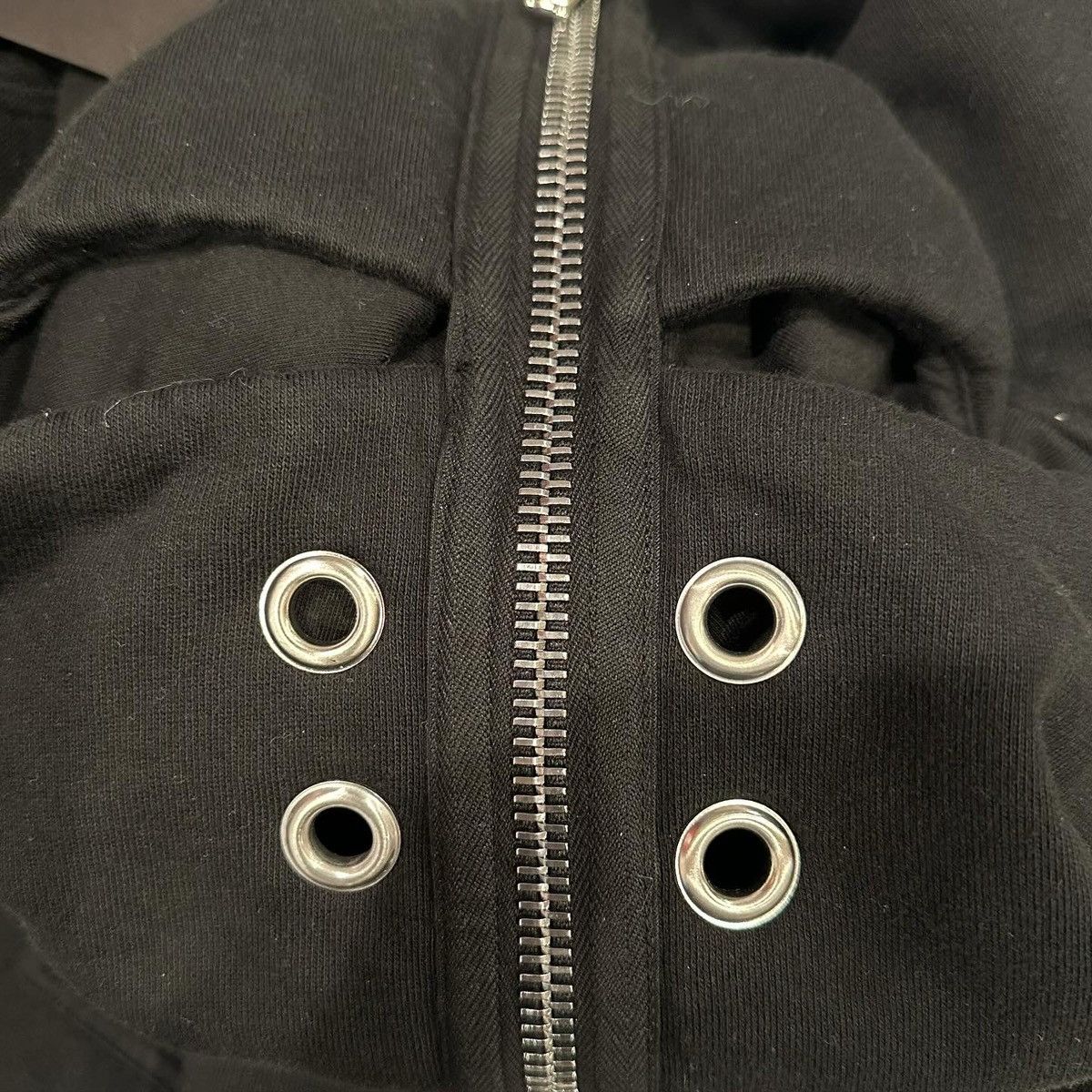 Rick Owens × Rick Owens Drkshdw Rick Owen’s Gimp Hoodie BNWT Size US M / EU 48-50 / 2 - 2 Thumbnail