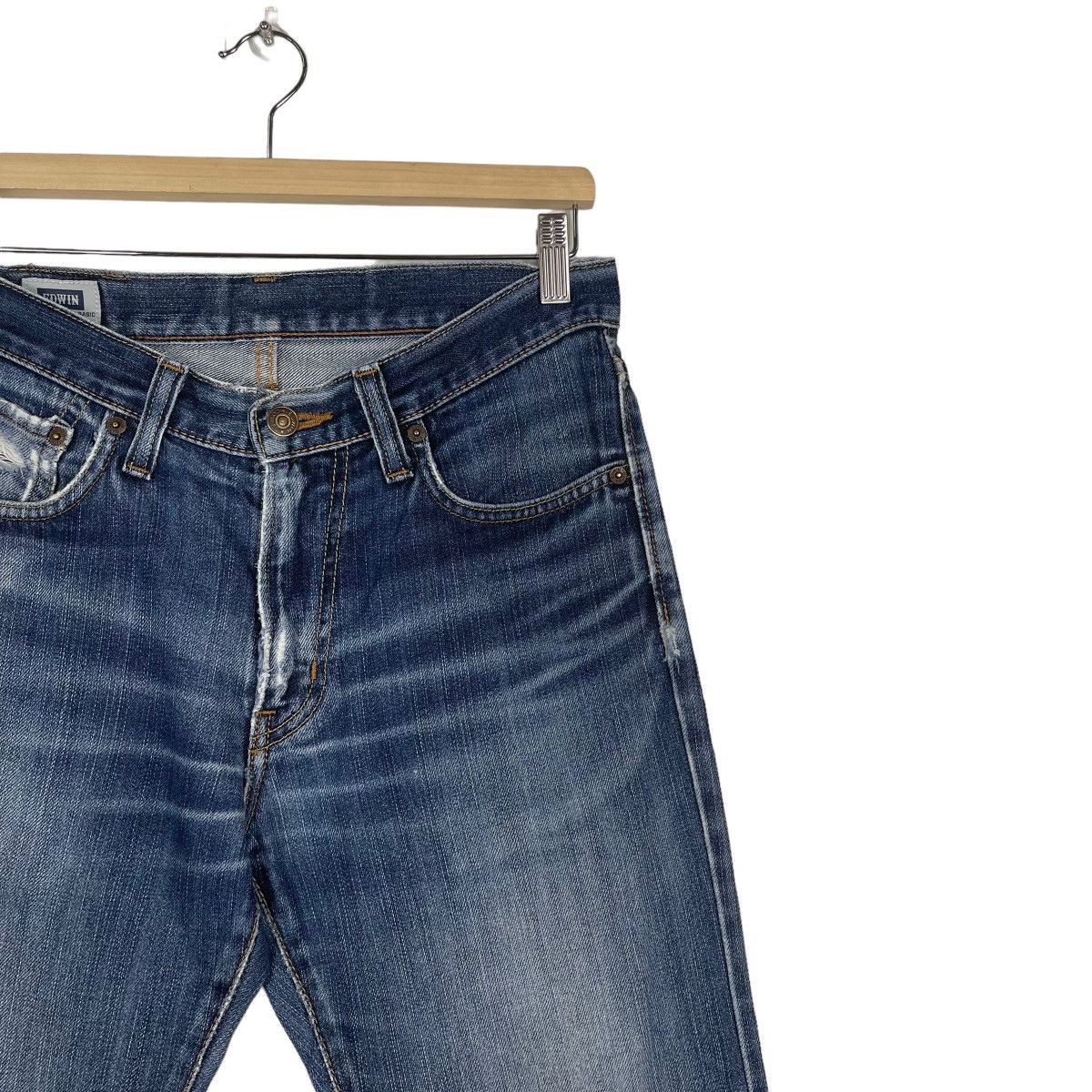 Edwin EDWIN FLARE JEANS ZIPPER FLY DENIM Size US 32 / EU 48 - 5 Thumbnail