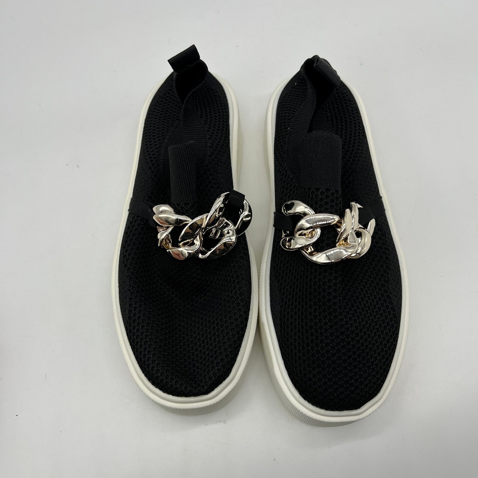 Other Sneakers Trendy Mesh Loafers Breathable Slip on Shoes Black Size US 8 / IT 38 - 5 Thumbnail