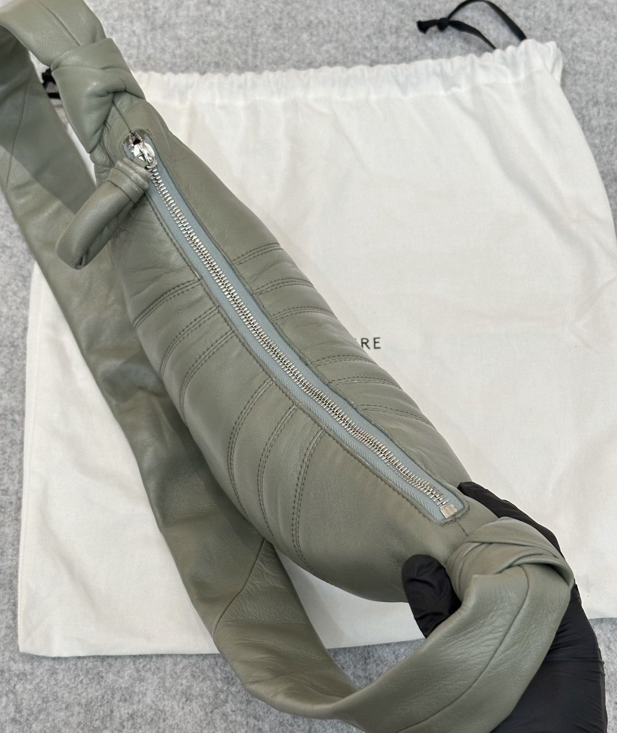 Lemaire Lemaire Croissant Bag Small Sage Matcha Color Size ONE SIZE - 4 Thumbnail