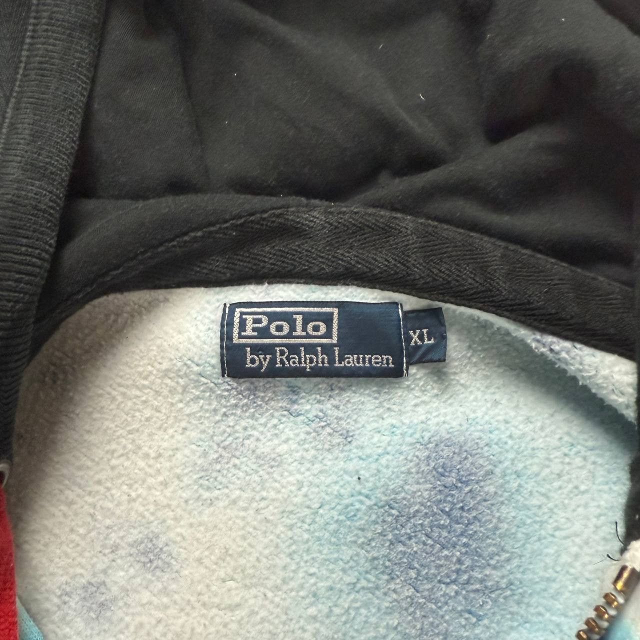 Polo Ralph Lauren × Vintage Vintage Polo Ralph Lauren Custom Hoodie Rugby Size US XL / EU 56 / 4 - 7 Thumbnail