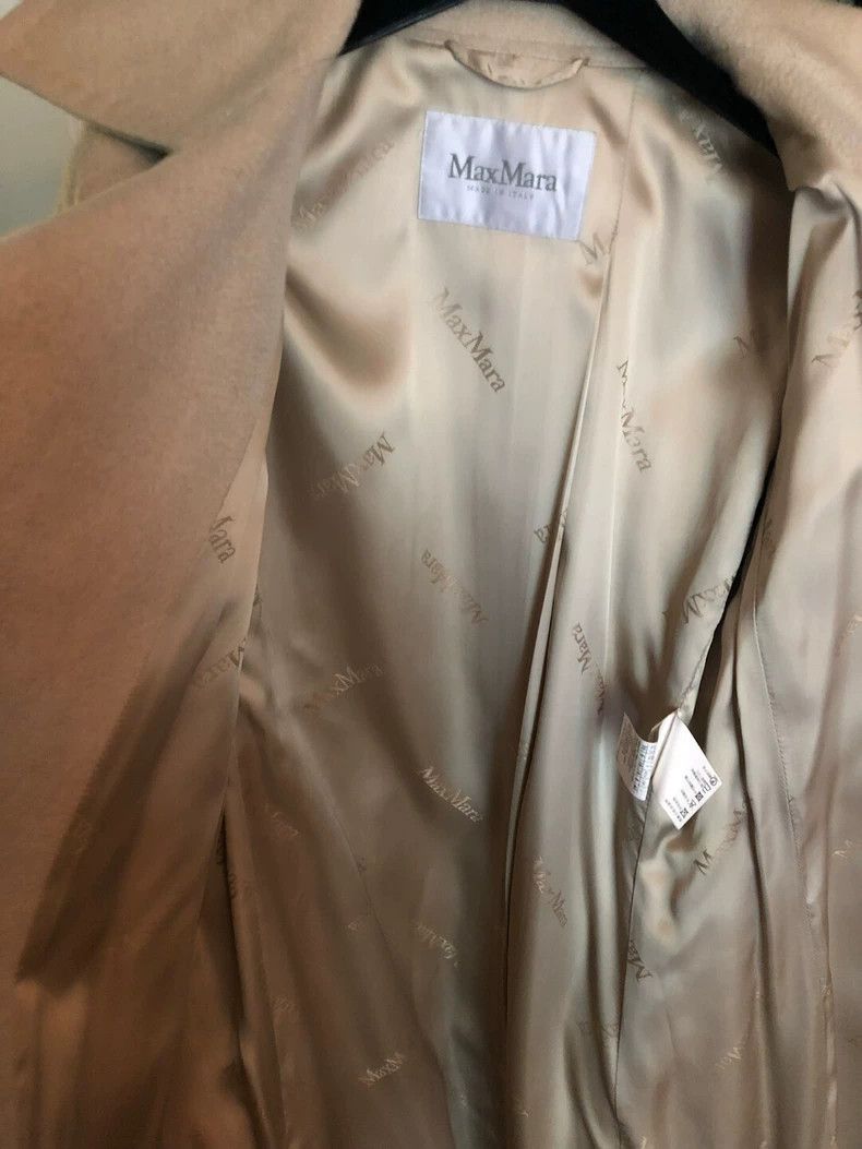 Max Mara Max Mara Cashmere beige coat Size L / US 10 / IT 46 - 7 Thumbnail