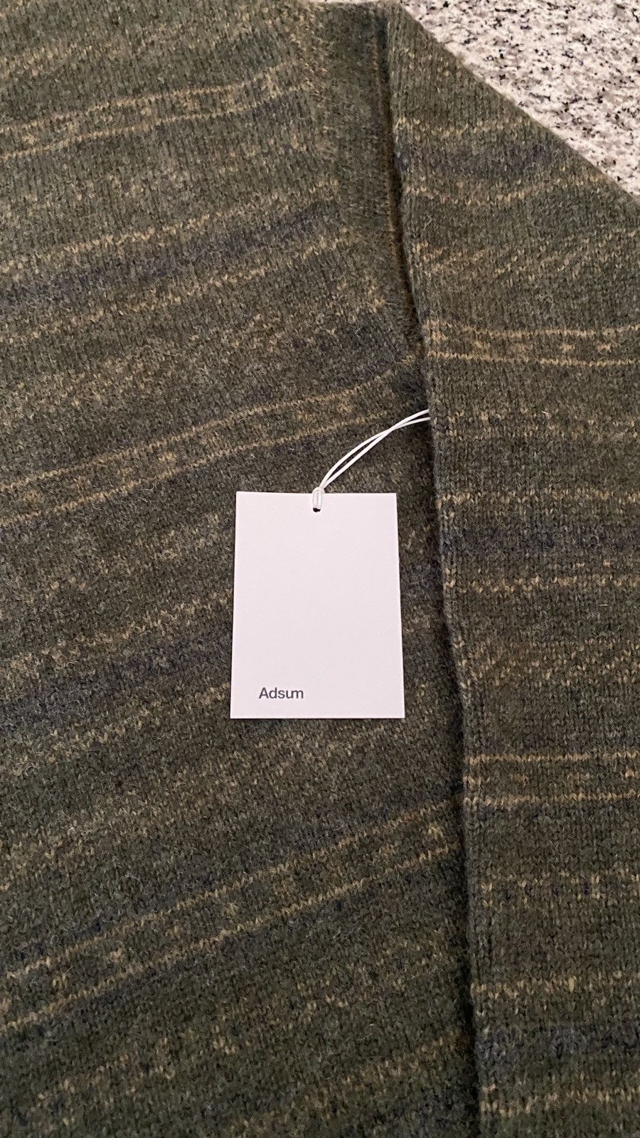 Adsum Adsum Nordic Wool Merino Sweater Knit Size US L / EU 52-54 / 3 - 4 Thumbnail
