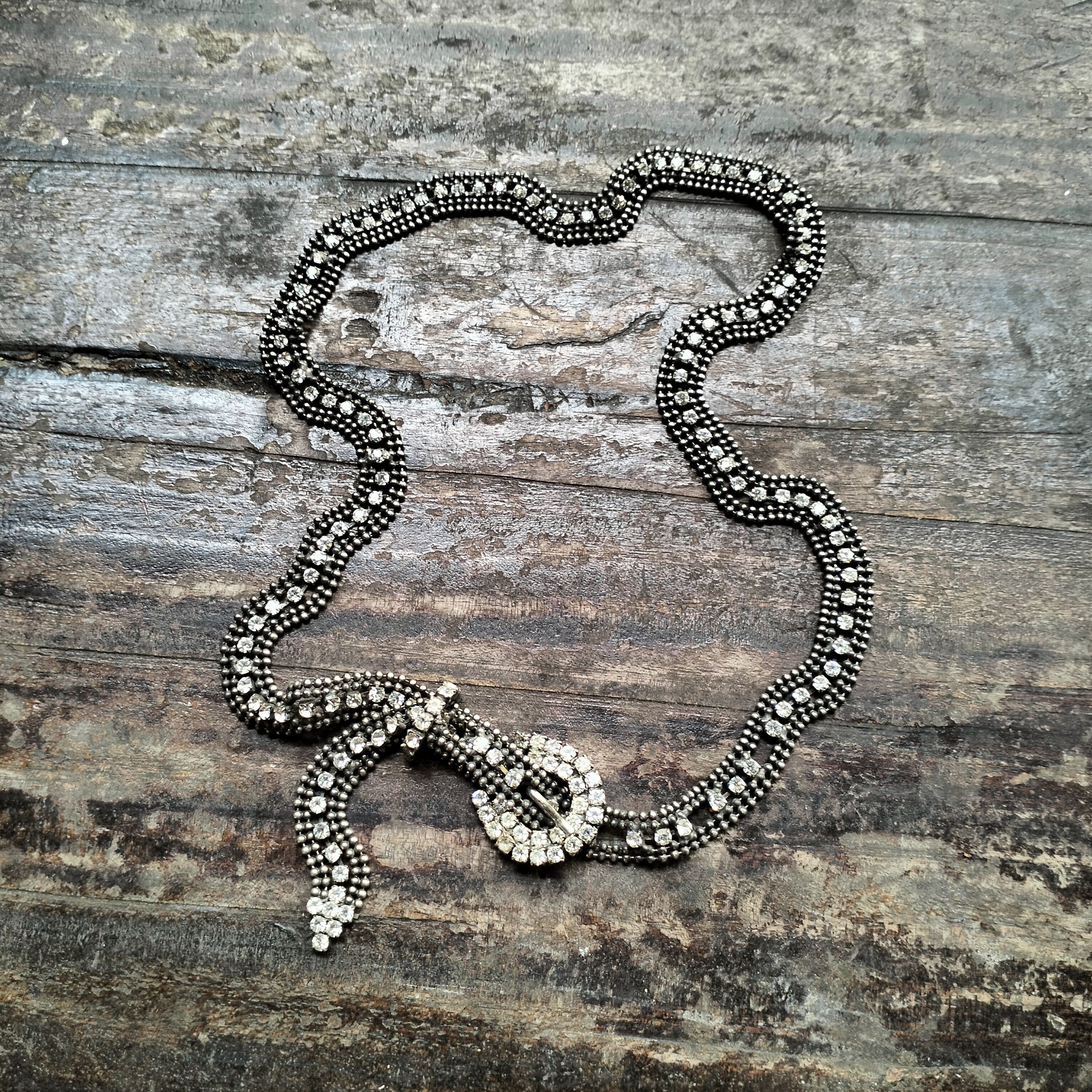 Other Vintage swarovski belt Size ONE SIZE - 1 Thumbnail