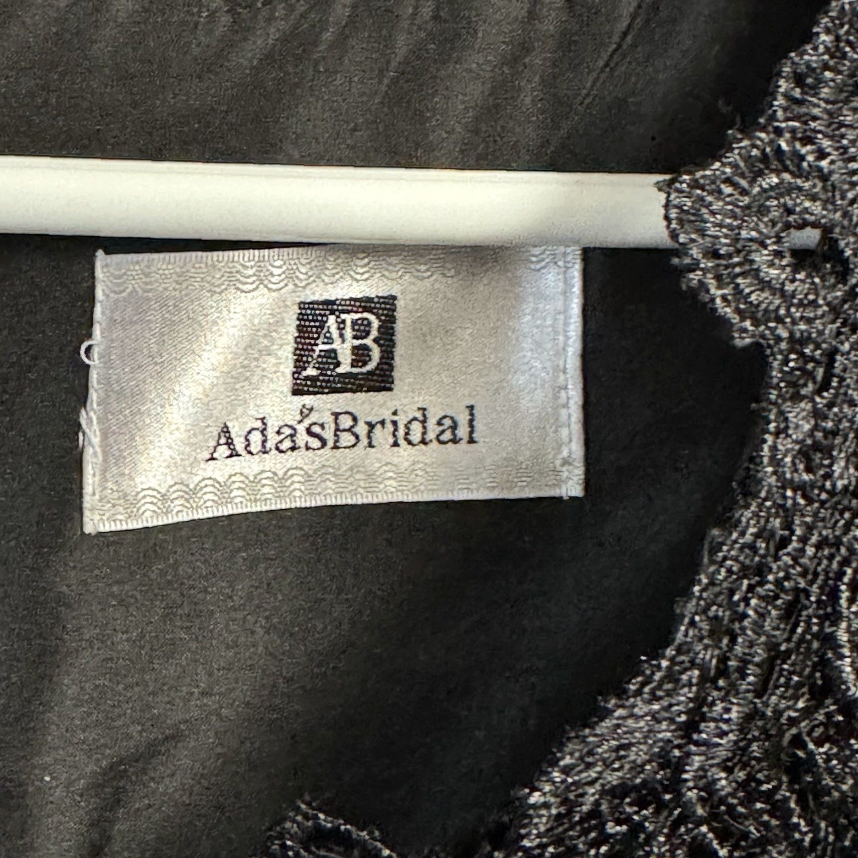 Vintage VINTAGE Adas Bridal Dress Womens Plus 16W Lined Padded Bra Lace Romantic Victorian Goth Midi Black 3/4 Sleeve Zip Formal Party Wedding Mens? Size XXL / US 16-18 / IT 52-54 - 6 Thumbnail