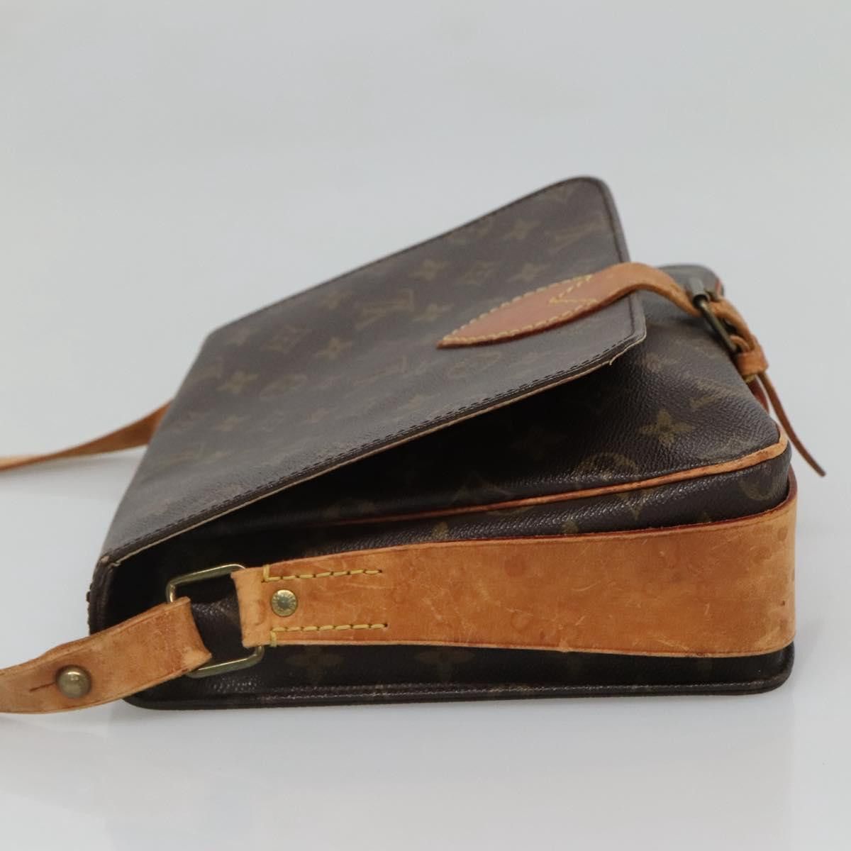 Louis Vuitton LOUIS VUITTON Monogram Cartouchiere GM Shoulder Bag M51252 Size ONE SIZE - 3 Thumbnail