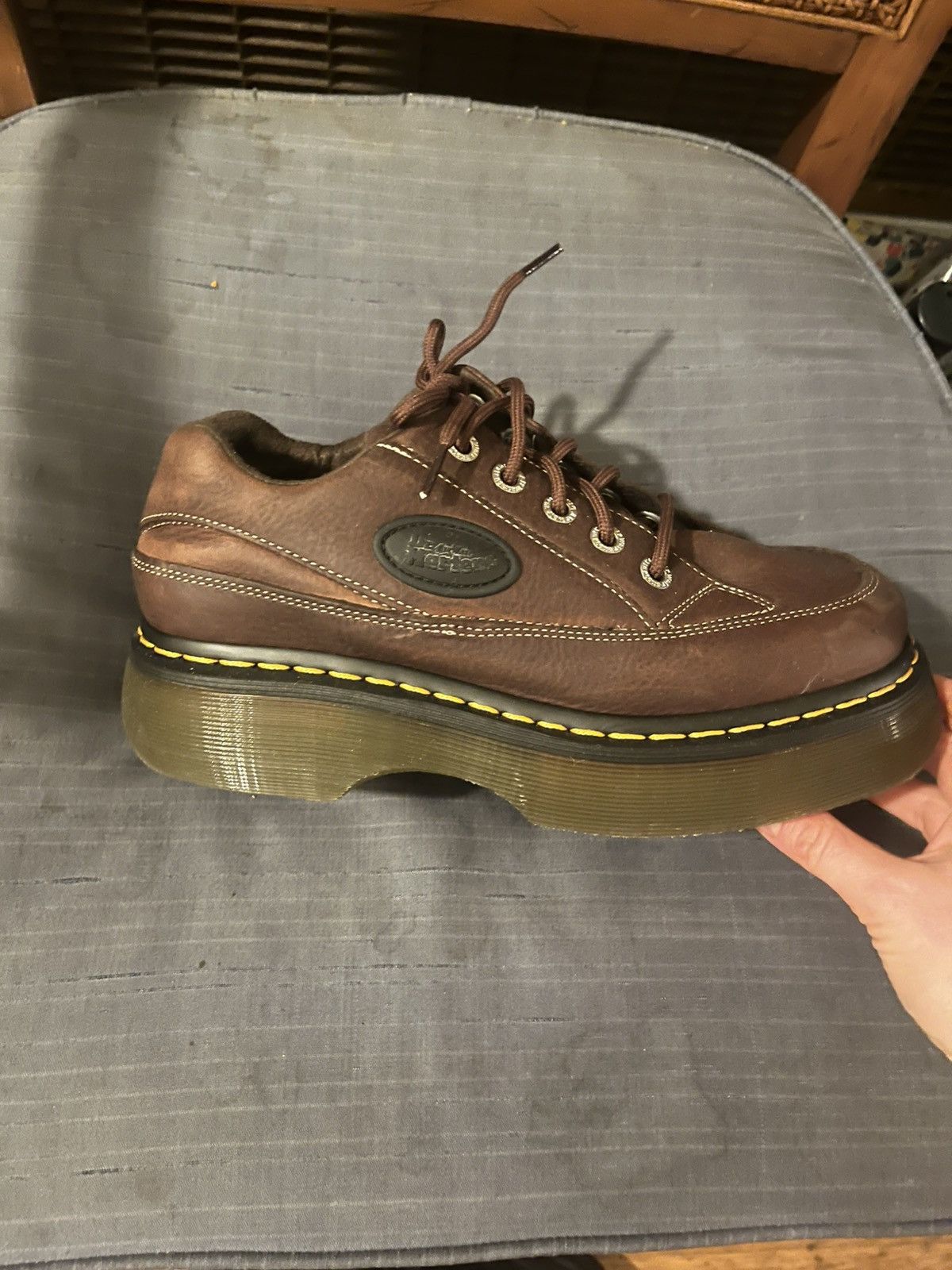 Dr. Martens Dr.martens BUZZ 5-Eye Grizzly Leather Shoes Size US 8 / IT 38 - 3 Thumbnail