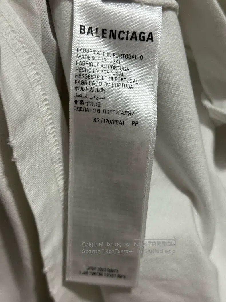 Balenciaga Balenciaga SS23 Shear destruction short sleeve XS Size US XS / EU 42 / 0 - 4 Thumbnail
