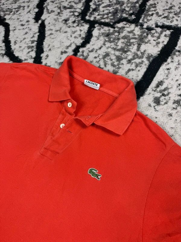Lacoste Lacoste orange polo shirt M logo Size US M / EU 48-50 / 2 - 3 Thumbnail