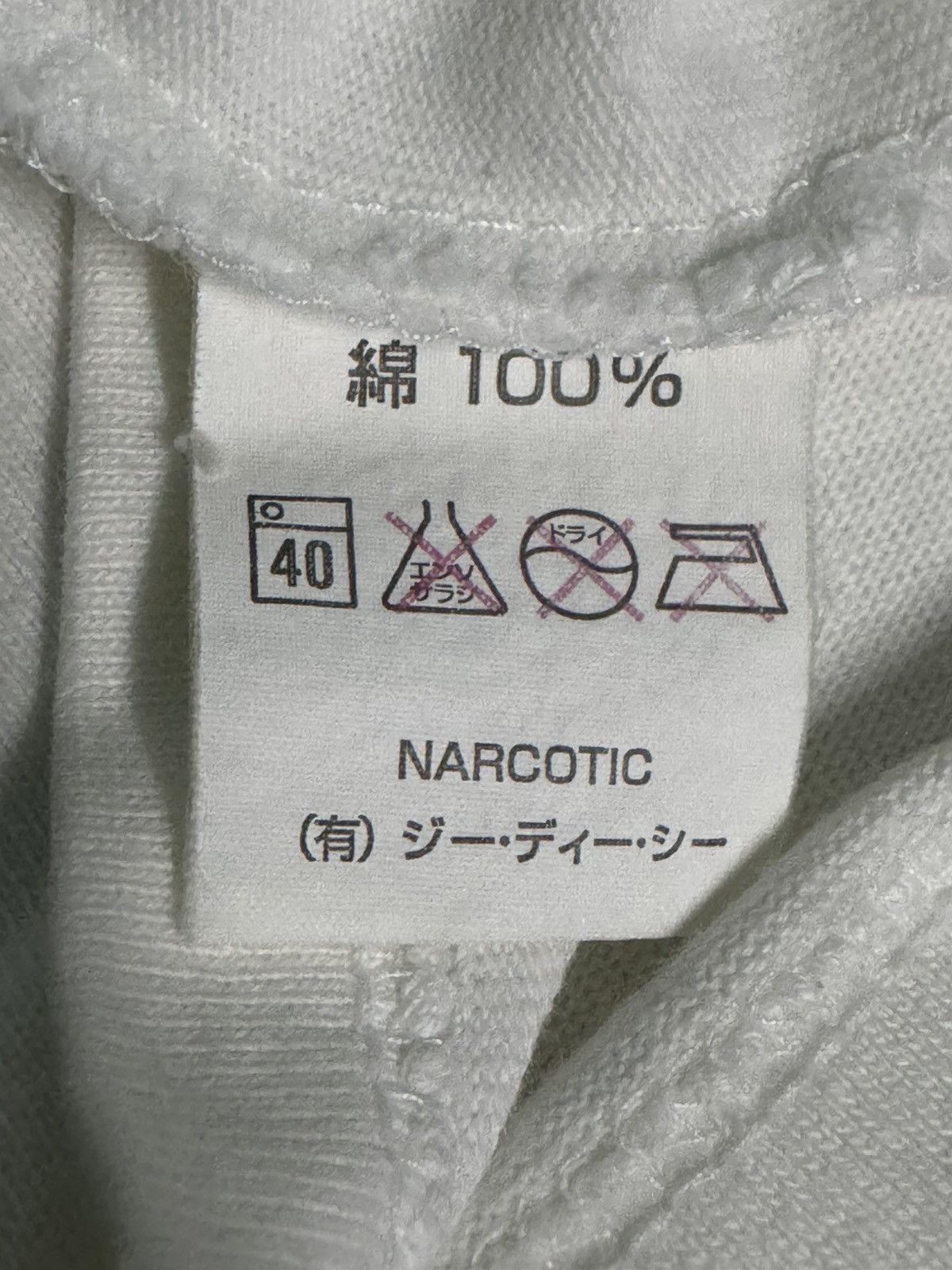 Narcotic GDC Vintage Narcotic Cicantor GDC Japanese Streetwear tee Size US L / EU 52-54 / 3 - 13 Thumbnail
