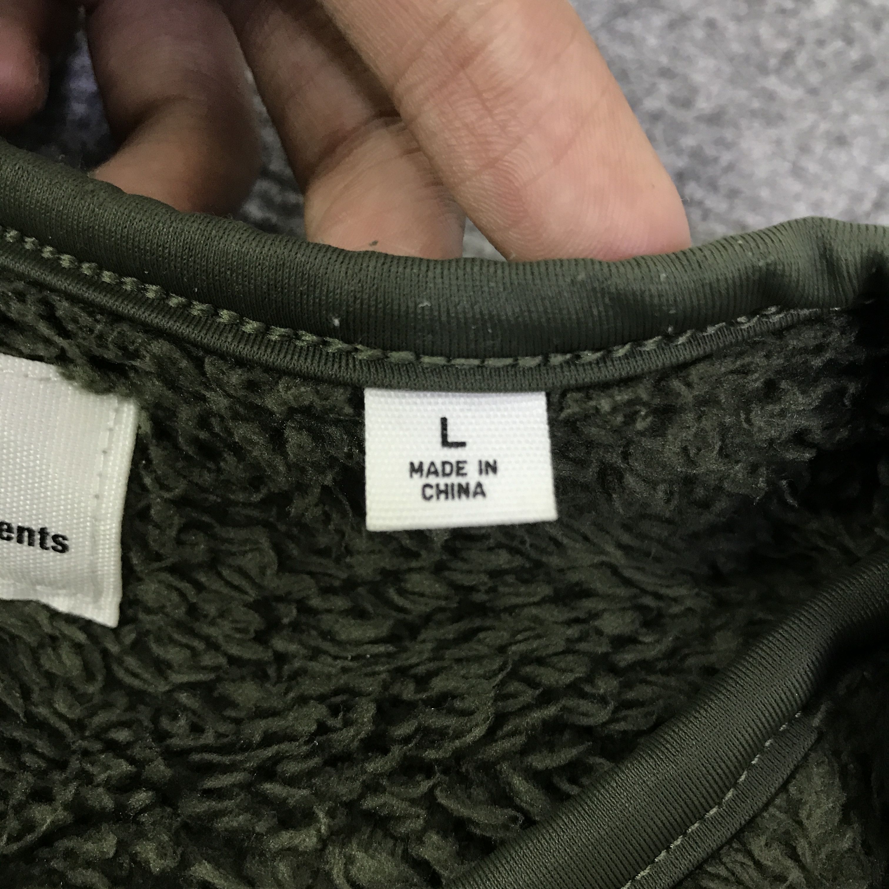 Engineered Garments × Uniqlo uniqlo x engineered garments sherpa sweaters K126B4 Size US L / EU 52-54 / 3 - 13 Thumbnail