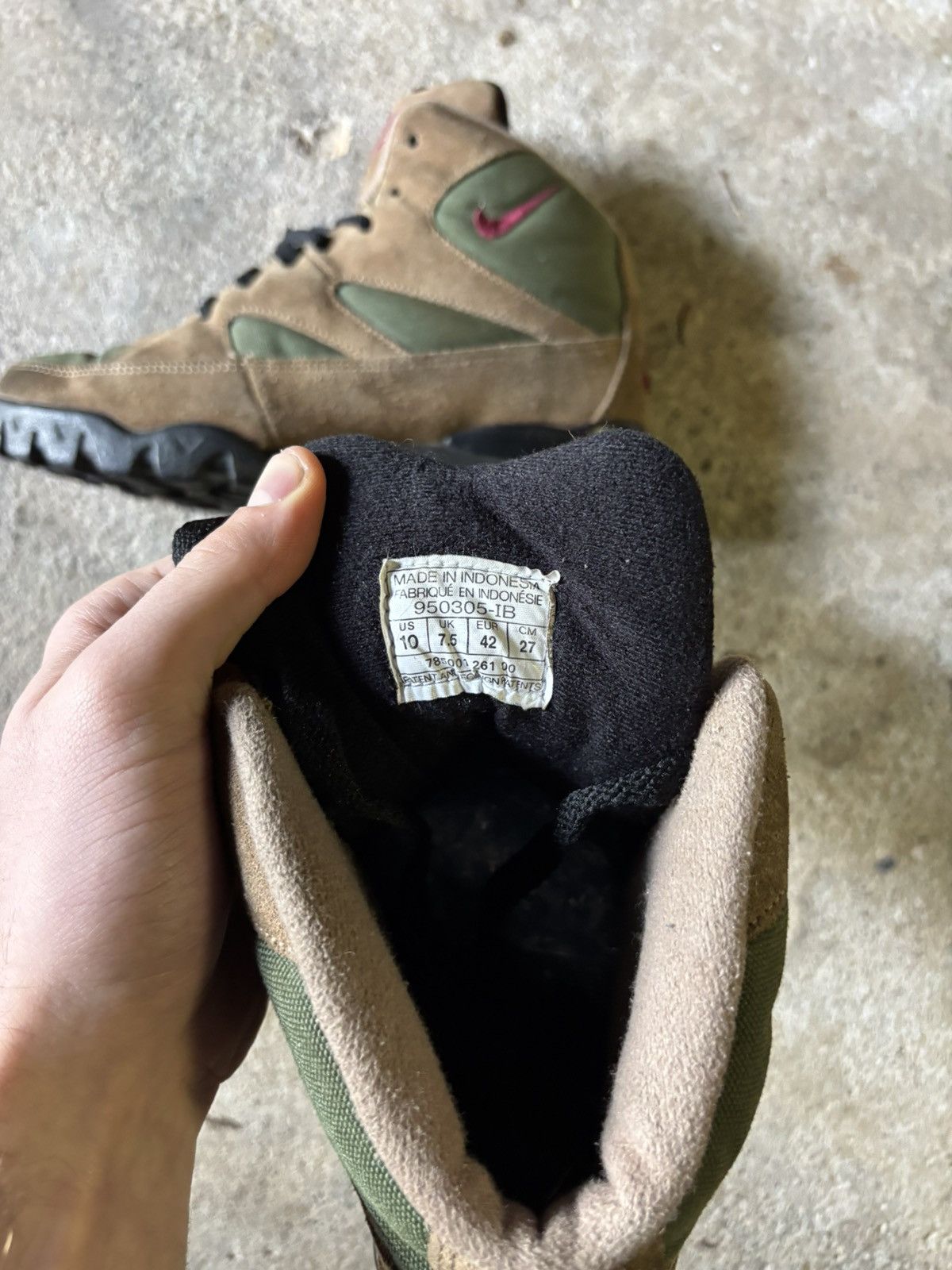 Vintage Vintage Nike ACG Hiking Boots Size US 8.5 / EU 41-42 - 4 Thumbnail