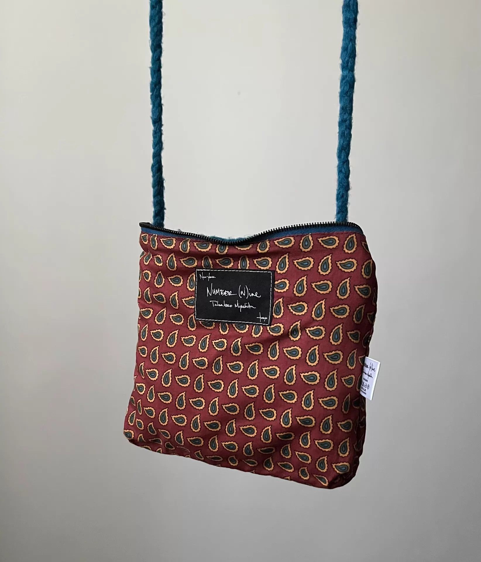Number (N)ine Number (N)ine 03AW Grunge Knit Crossbody Bag Size ONE SIZE - 5 Thumbnail