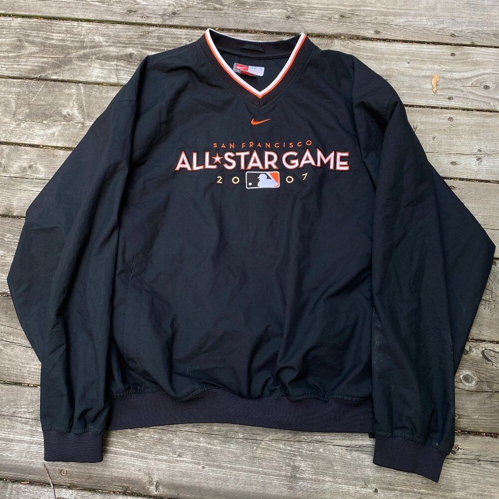 Nike 2007 Nike San Francisco MLB All Star Game Jersey Sweater Cr Size US XL / EU 56 / 4 - 1 Thumbnail
