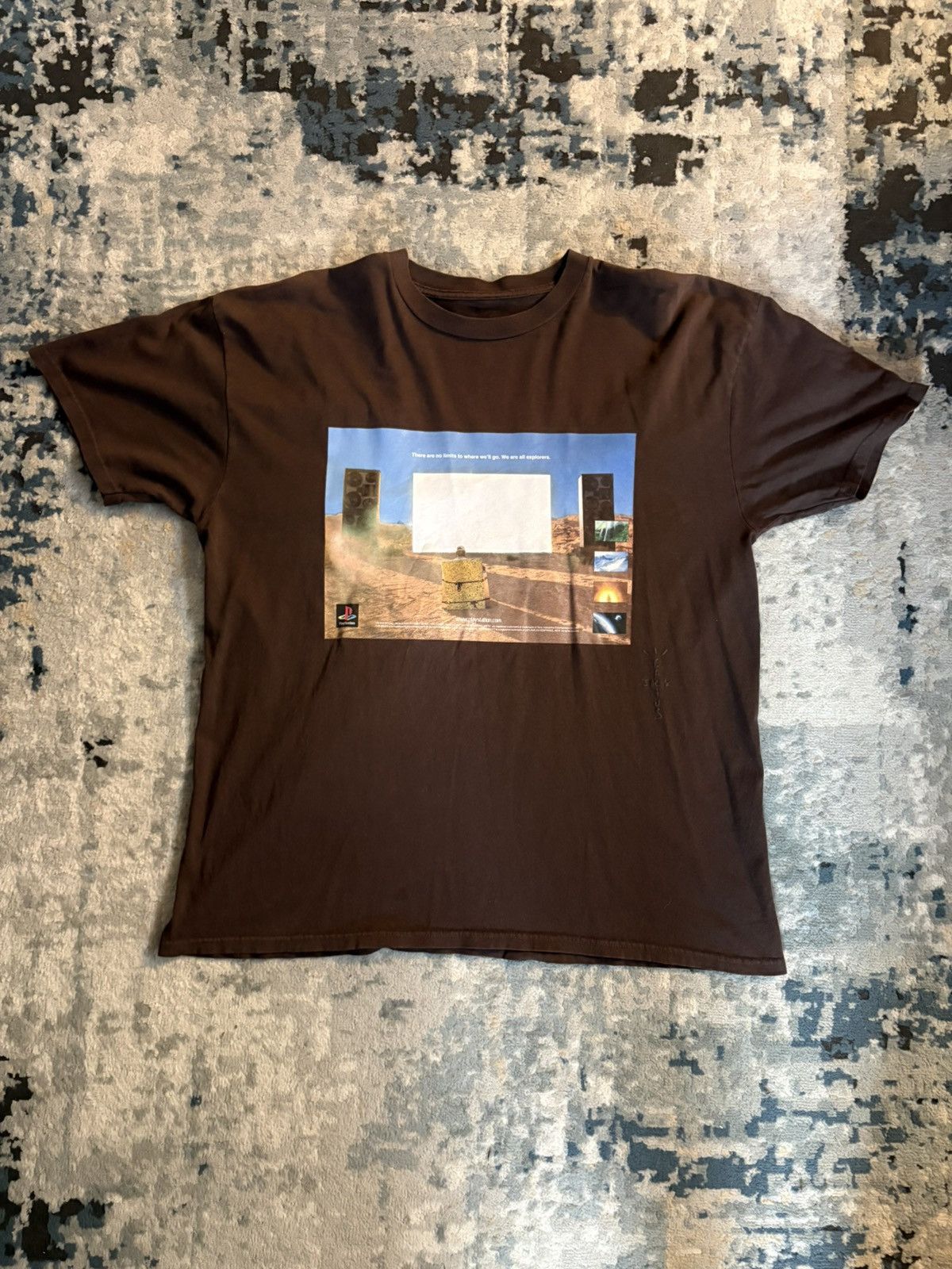 Playstation × Travis Scott TRAVIS SCOTT MONOLITH DAY T-SHIRT Size US XL / EU 56 / 4 - 1 Thumbnail