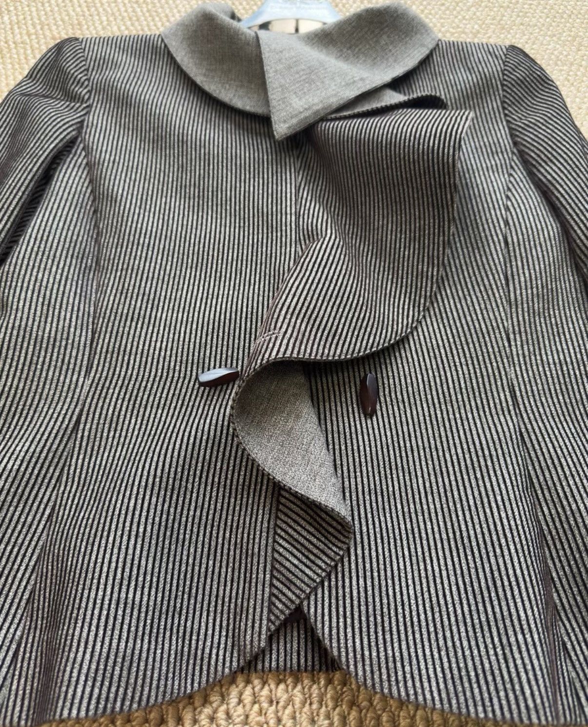 Comme des Garcons Comme des Garçons Velvet Striped Blazer K23 Size S / US 4 / IT 40 - 8 Thumbnail