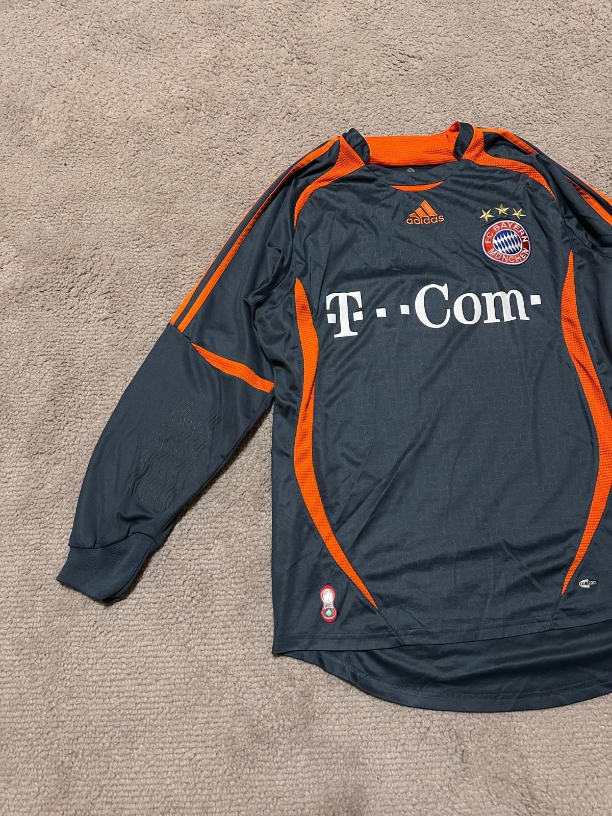 Adidas Bayern Munich 2006/7 Goalkeeper Kit Adidas LS Football Shirt Size US L / EU 52-54 / 3 - 2 Thumbnail