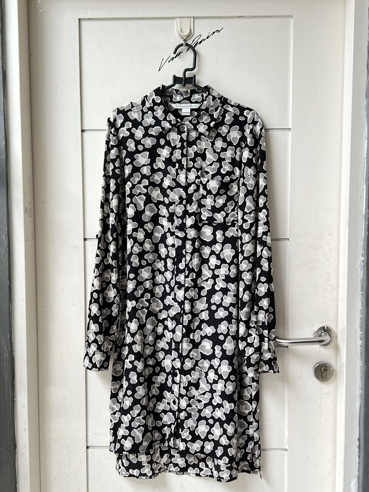 Diane von Furstenberg Diane Von Furstenberg Long Shirt Size US S / EU 44-46 / 1 - 1 Thumbnail