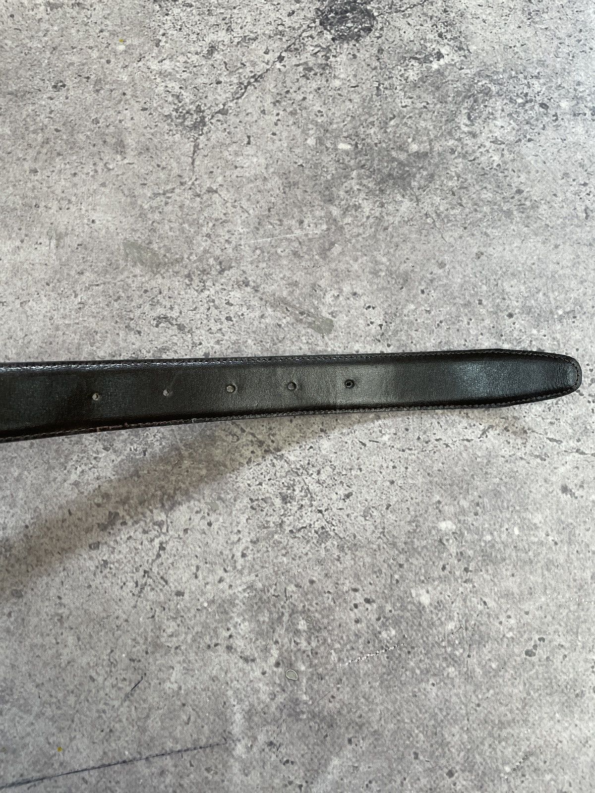 Valentino Vintage Y2K Classic Valentino Black Belt size: 30/32 Size 32 - 10 Thumbnail
