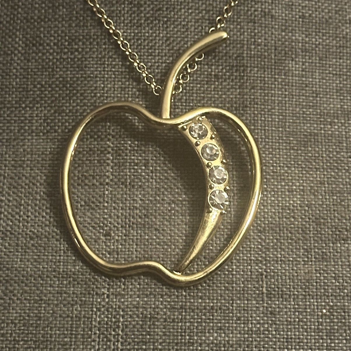 Other Long big apple pendant necklace Size ONE SIZE - 6 Thumbnail