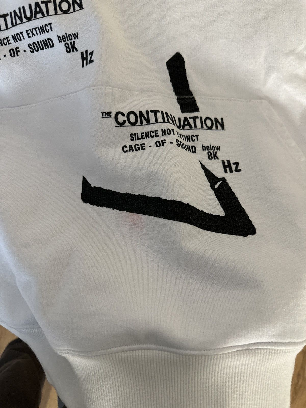 Prada PRADA RAF SIMONS WHITE HOODIE Size US M / EU 48-50 / 2 - 4 Thumbnail