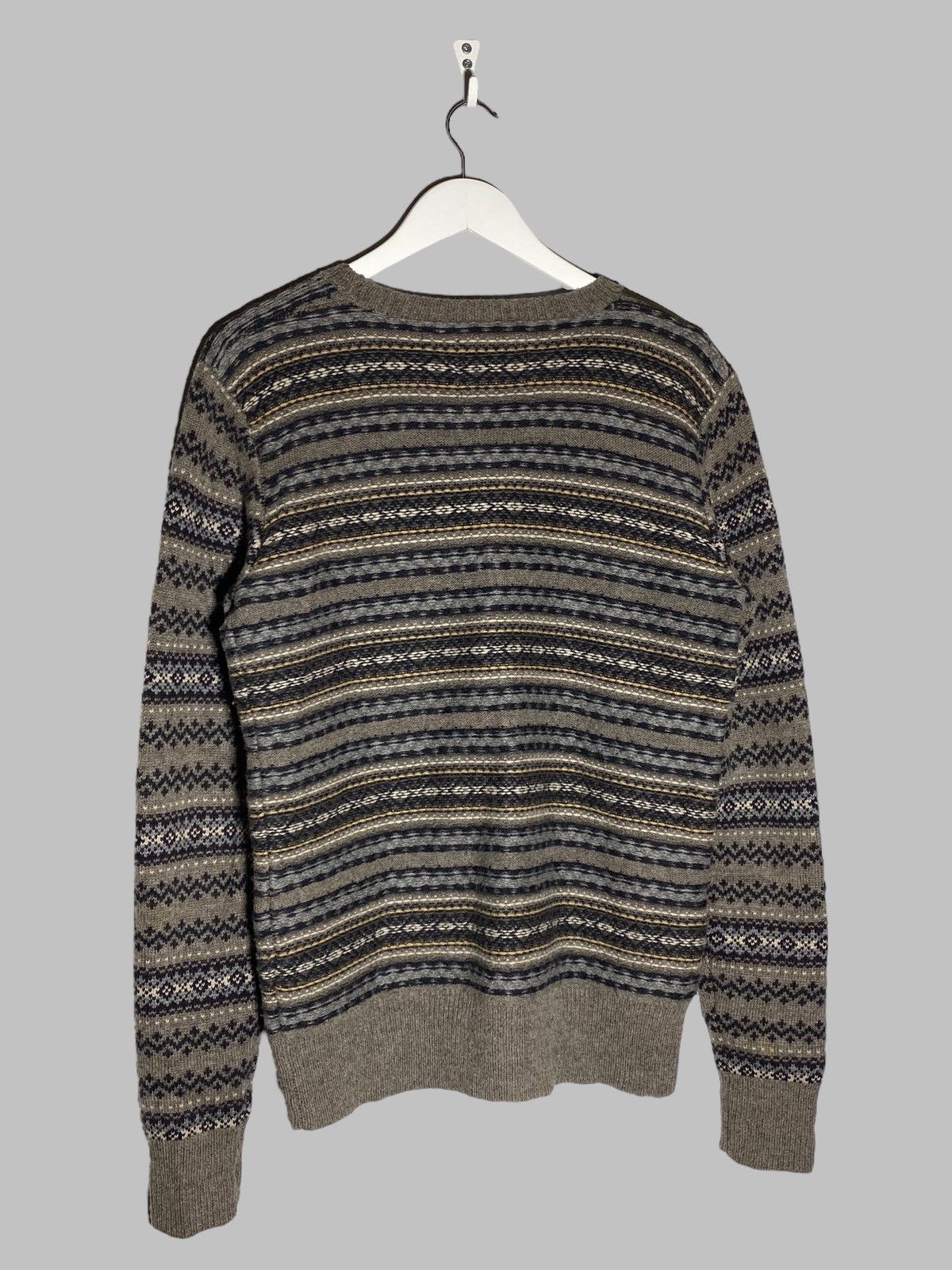 Allsaints All Saints by British Millerain Wool Linen Cotton Cardigan Size US M / EU 48-50 / 2 - 2 Thumbnail