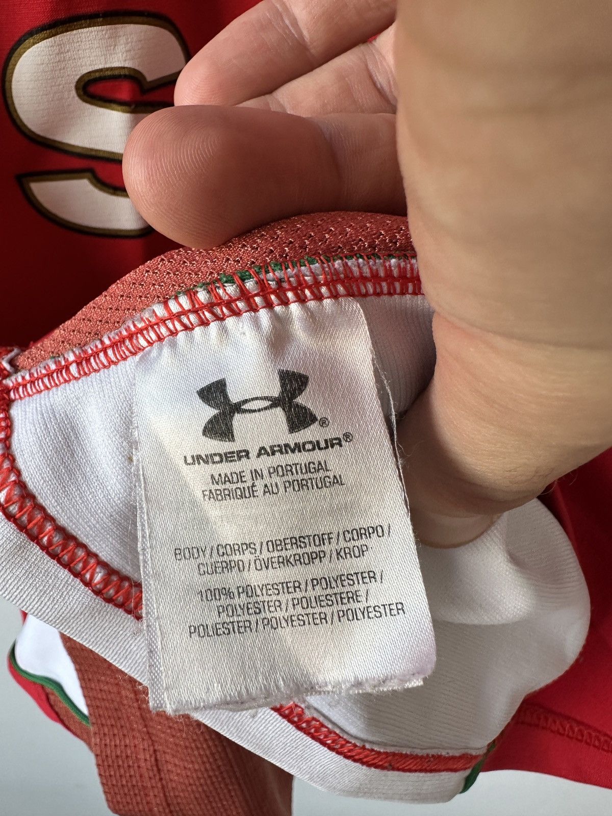 Under Armour Under Armour WRU Wales Rugby Jersey Shirt 2008/2009 Red Size US M / EU 48-50 / 2 - 7 Thumbnail