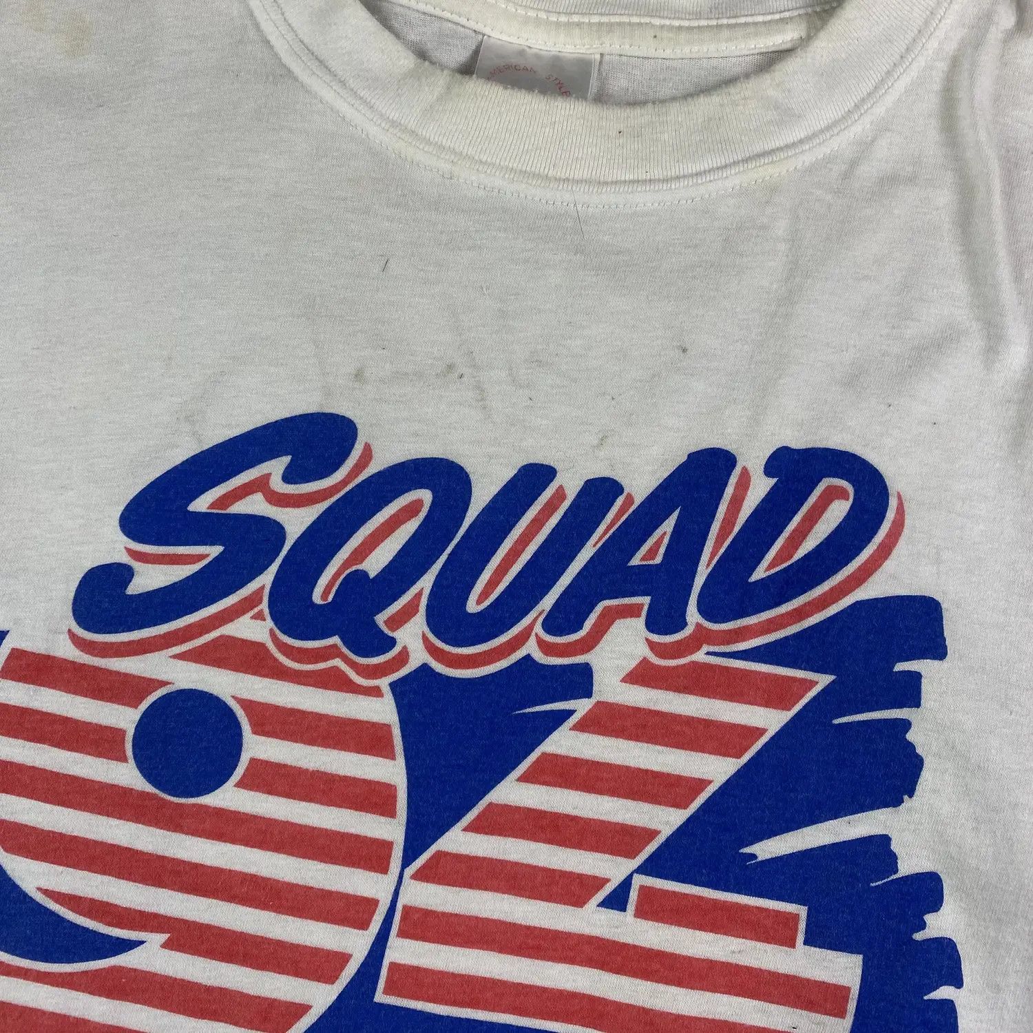 Vintage Mens Vintage T Shirt Squad 94 Size XL Size US XL / EU 56 / 4 - 4 Thumbnail
