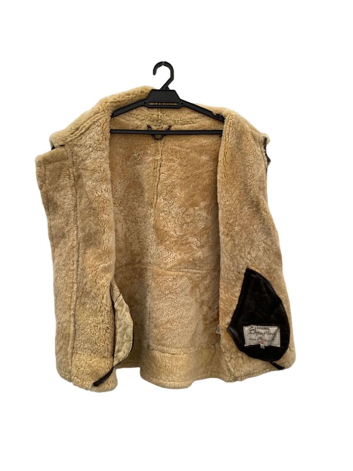 Japanese Brand VINTAGE B3 STYLE JACKET VEST SHERLING ITALIAN STYLE Size US S / EU 44-46 / 1 - 3 Thumbnail