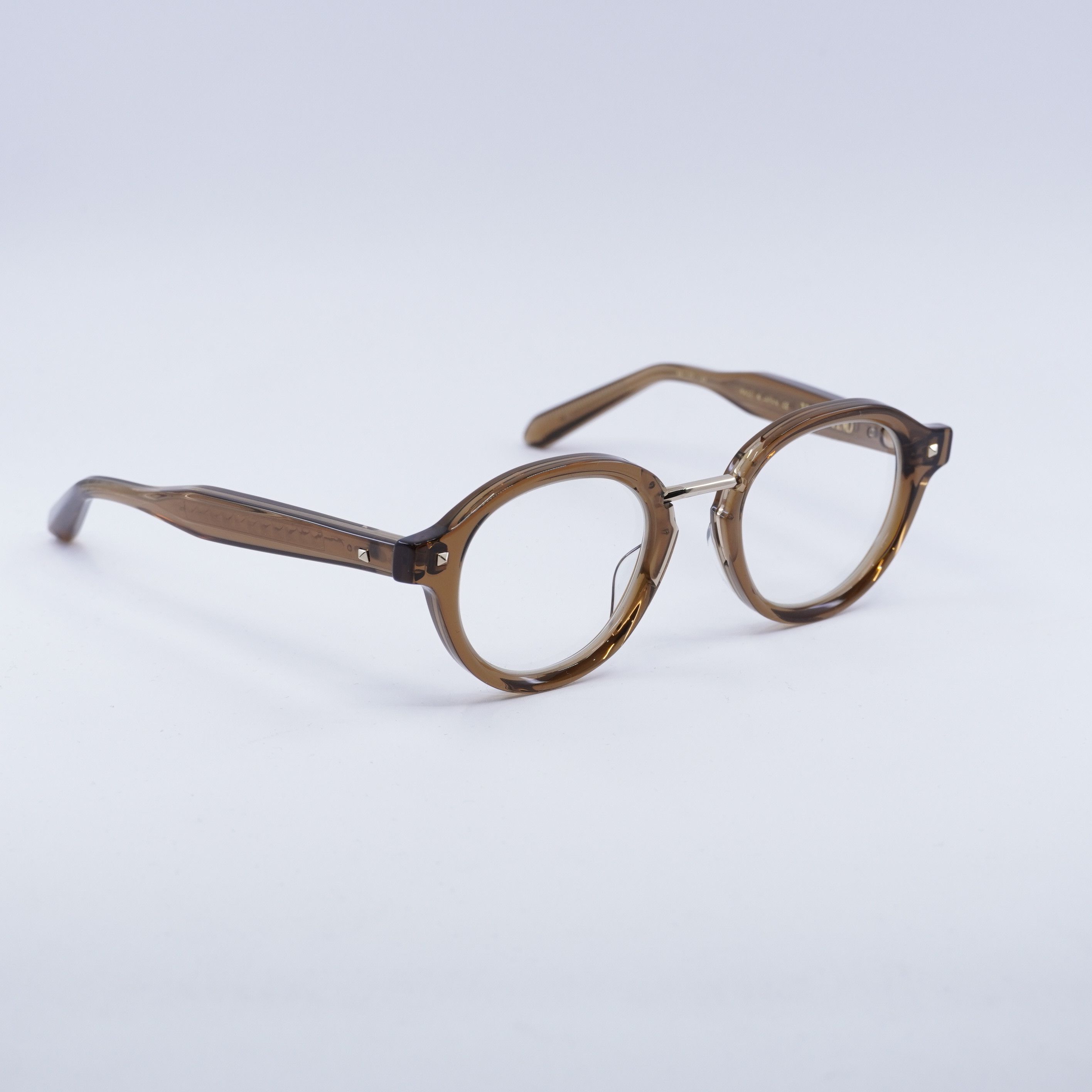 Valentino Valentino V-ESSENTIAL-IV VLX-132D Eyeglasses Brown 46mm Size ONE SIZE - 7 Thumbnail