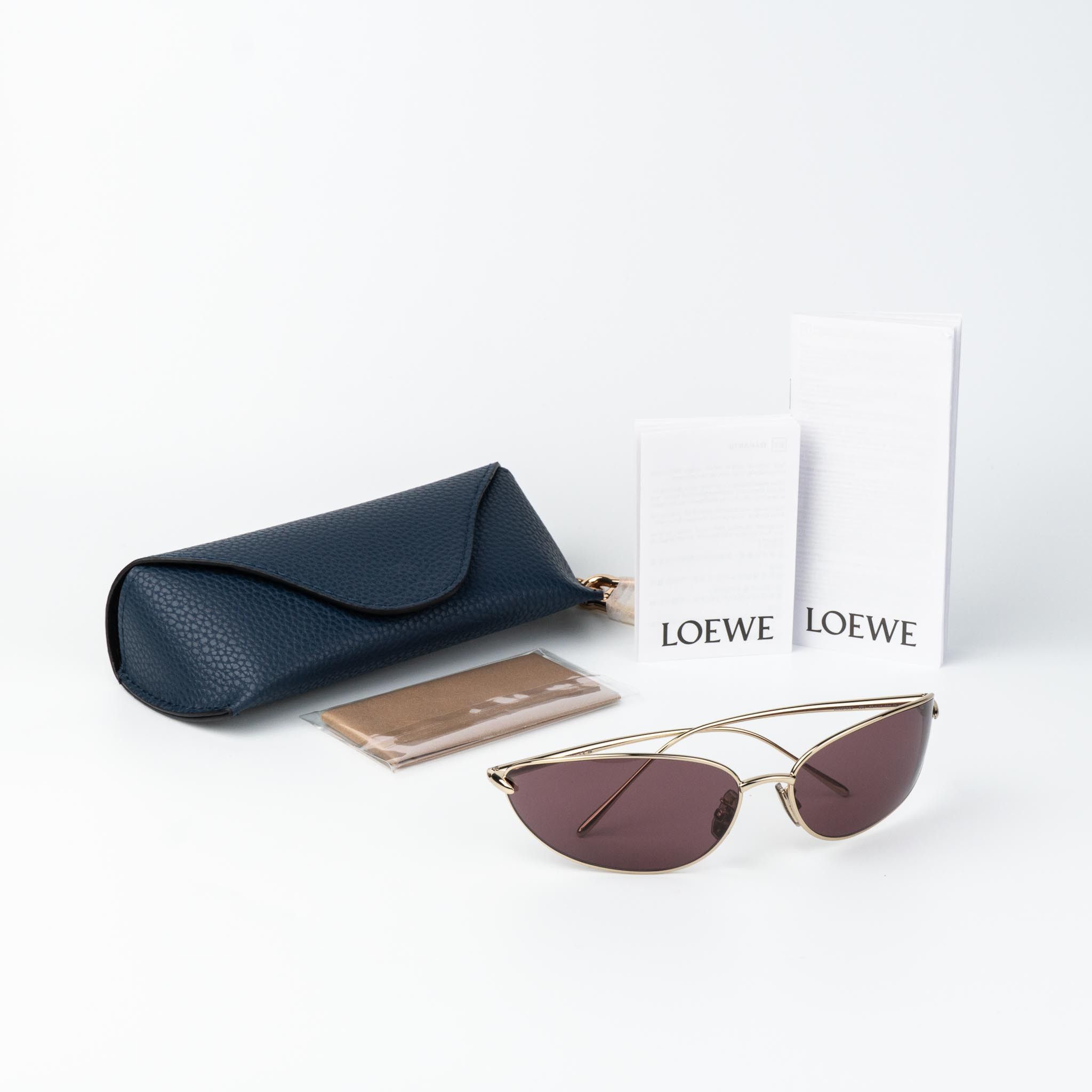 Loewe Loewe Women Sunglasses Wraparound LW40164U 32U NEW AUTHENTIC Size ONE SIZE - 13 Thumbnail