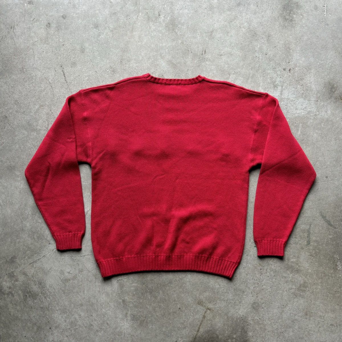 Japanese Brand × Nautica × Vintage vintage Y2K NAUTICA Sailing Flag Spellout Knit sweater Size US L / EU 52-54 / 3 - 12 Thumbnail