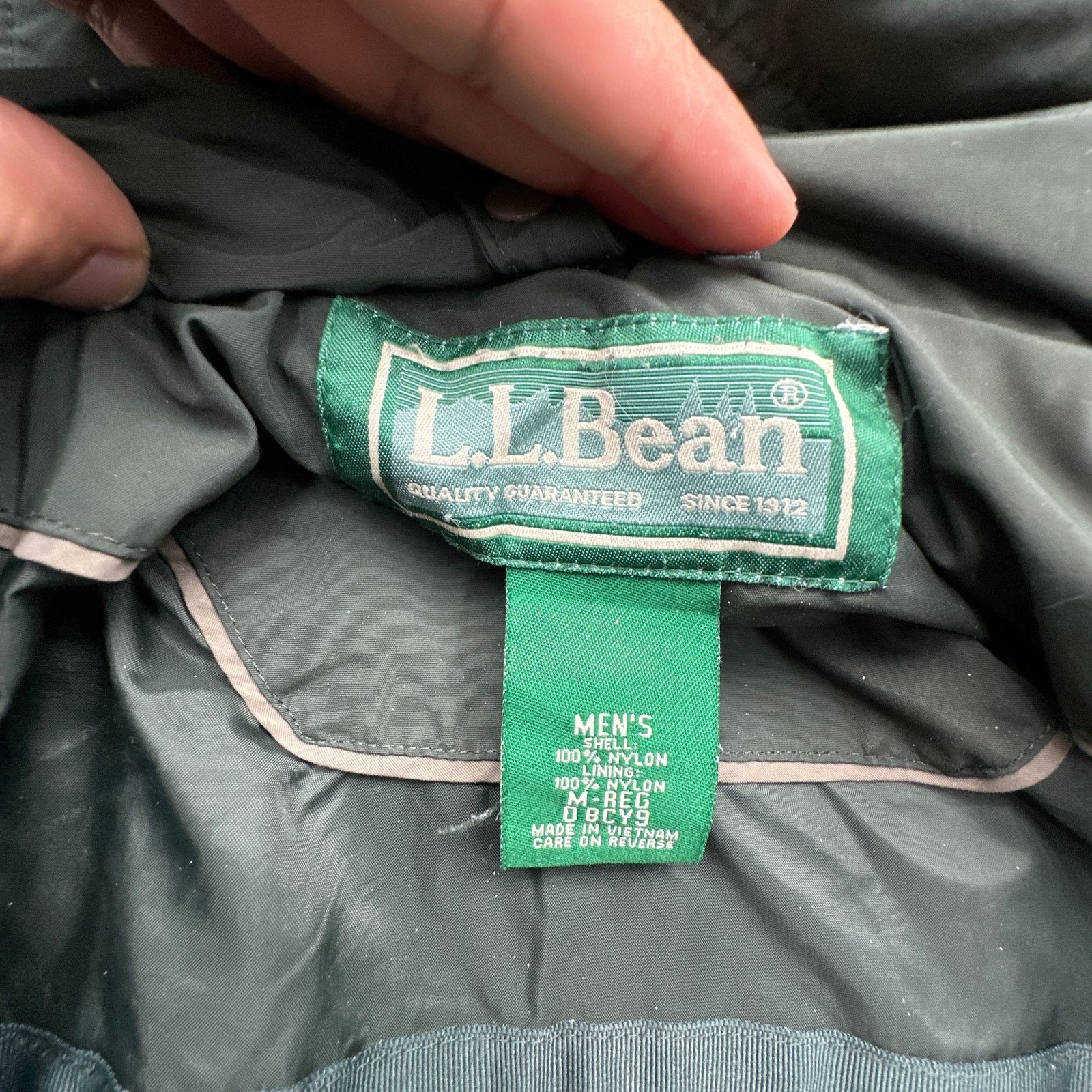 L.L. Bean Vintage LL Bean 3-in-1 Fleece Nylon Jacket Mens Medium Green Size US M / EU 48-50 / 2 - 3 Thumbnail