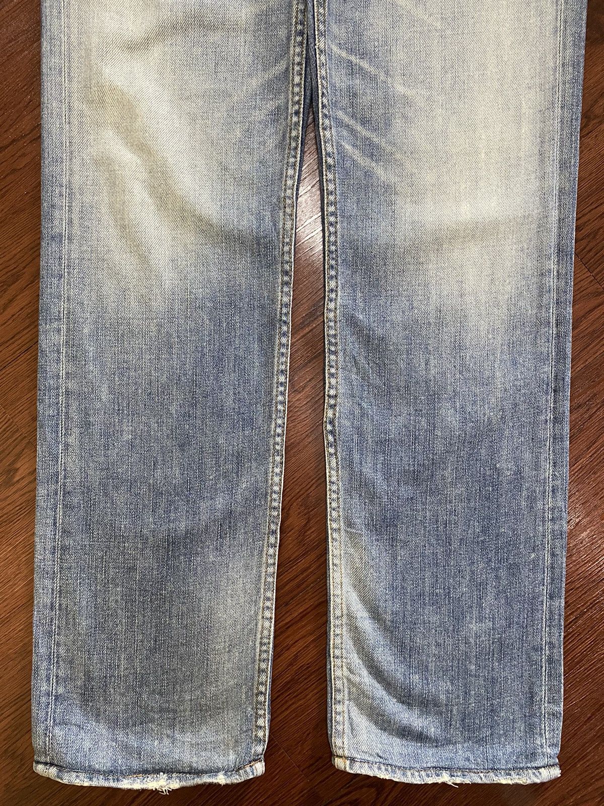 Other Vintage Style Japanese Brands Faded Wash Baggy Jeans Size US 32 / EU 48 - 5 Thumbnail