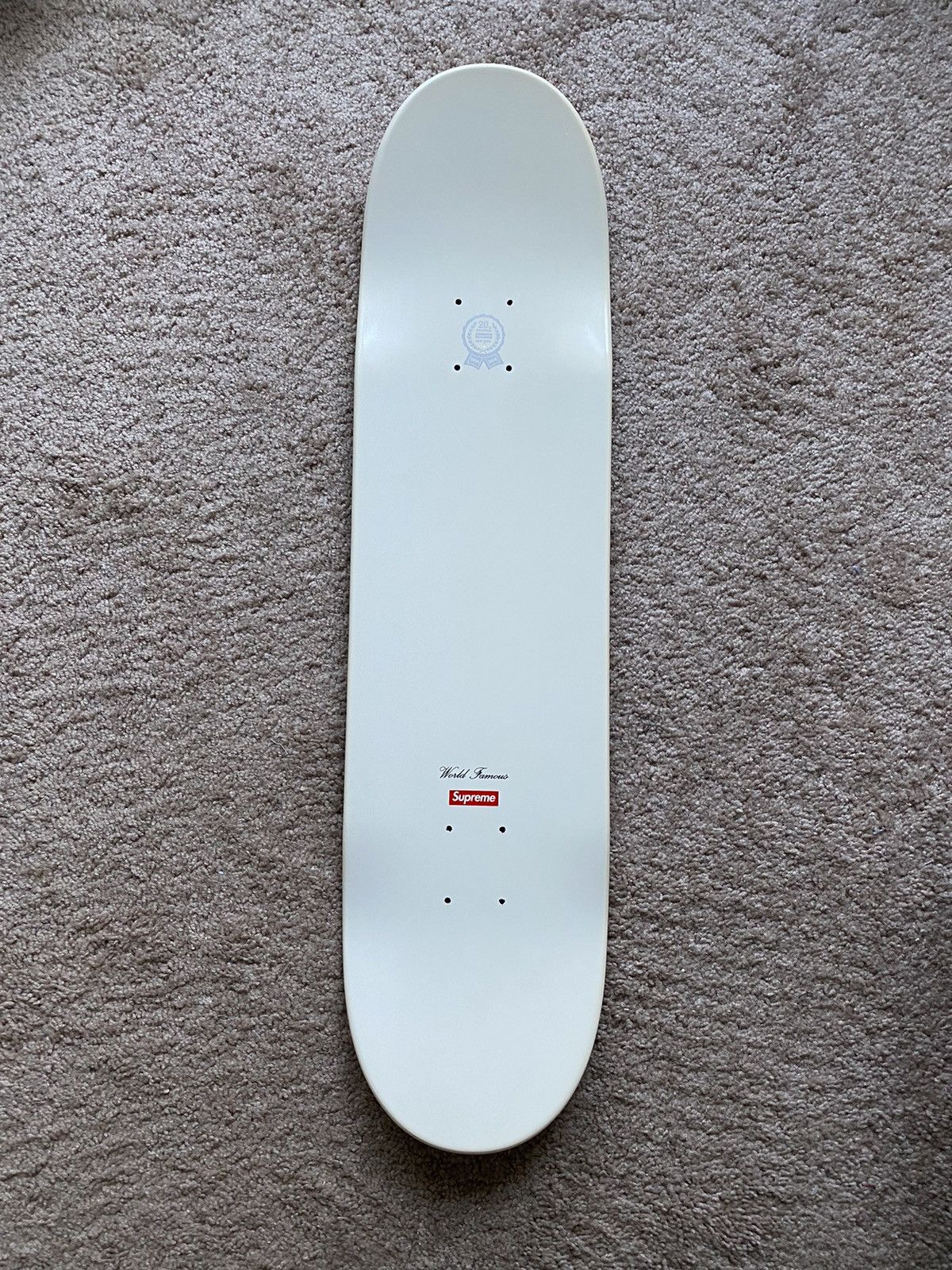 Supreme Supreme box logo skate deck 20th anniversary 2014 authentic Size ONE SIZE - 11 Thumbnail