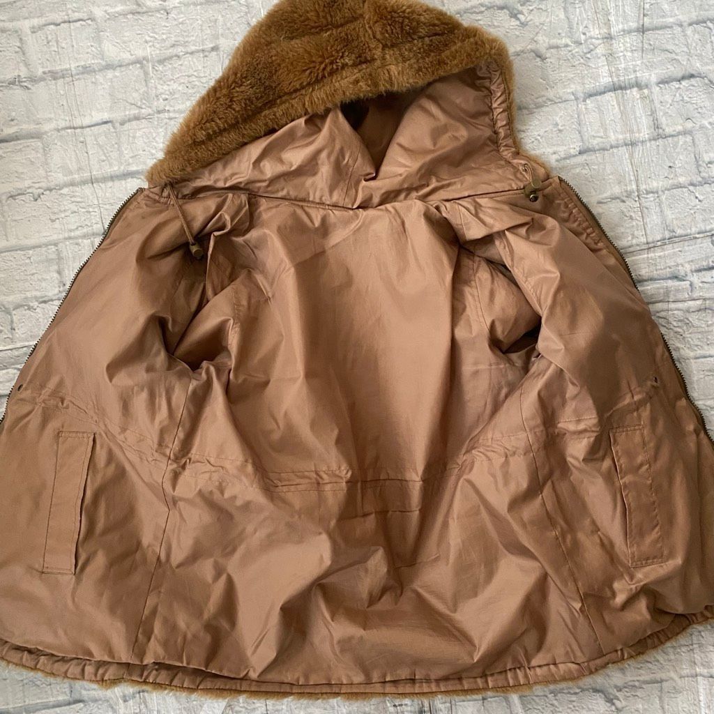 Other Serbin sport women Petite M reversibile hooded faux fur full Size M / US 6-8 / IT 42-44 - 7 Thumbnail
