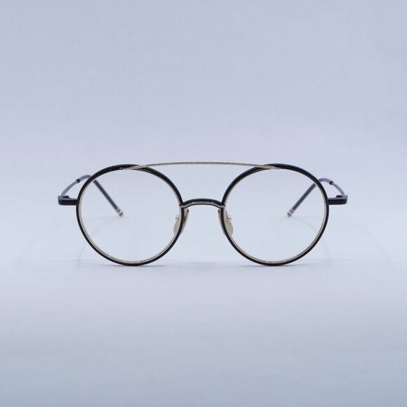 Thom Browne Thom Browne TB108 ABLKGLD50 Eyeglasses Size ONE SIZE - 2 Thumbnail